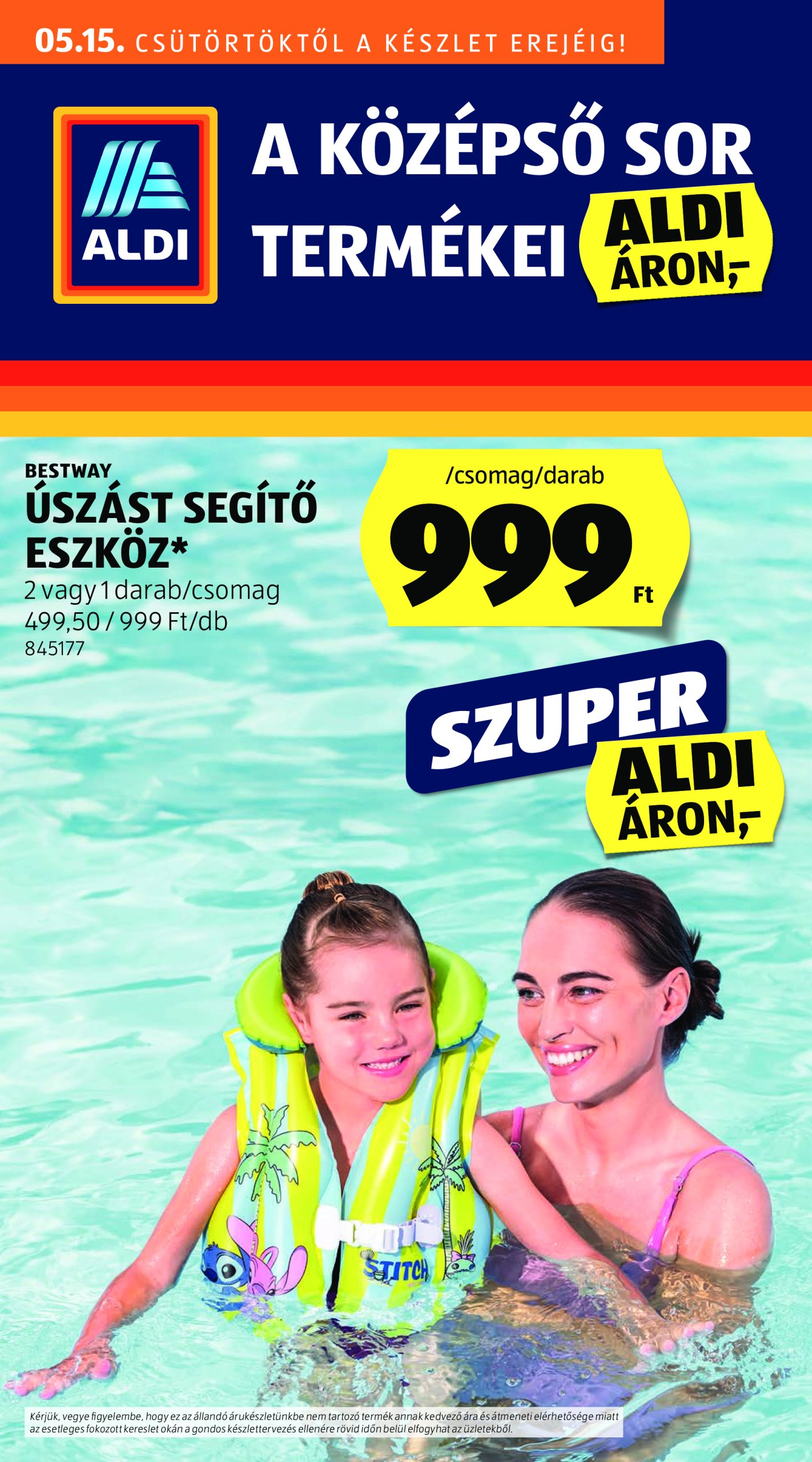 aldi - Aldi - Középső sor termékei akciós újság, érvényes 05.15. - 05.21.
