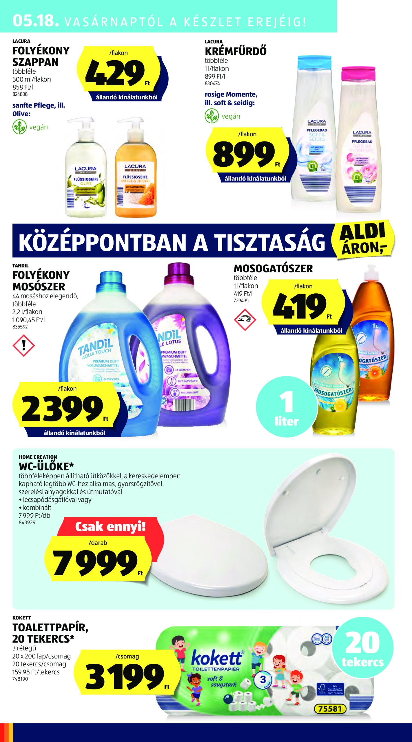 aldi - Aldi akciós újság, érvényes 05.15. - 05.21. - page: 44 aldi - Aldi akciós újság, érvényes 05.15. - 05.21. - page: 44