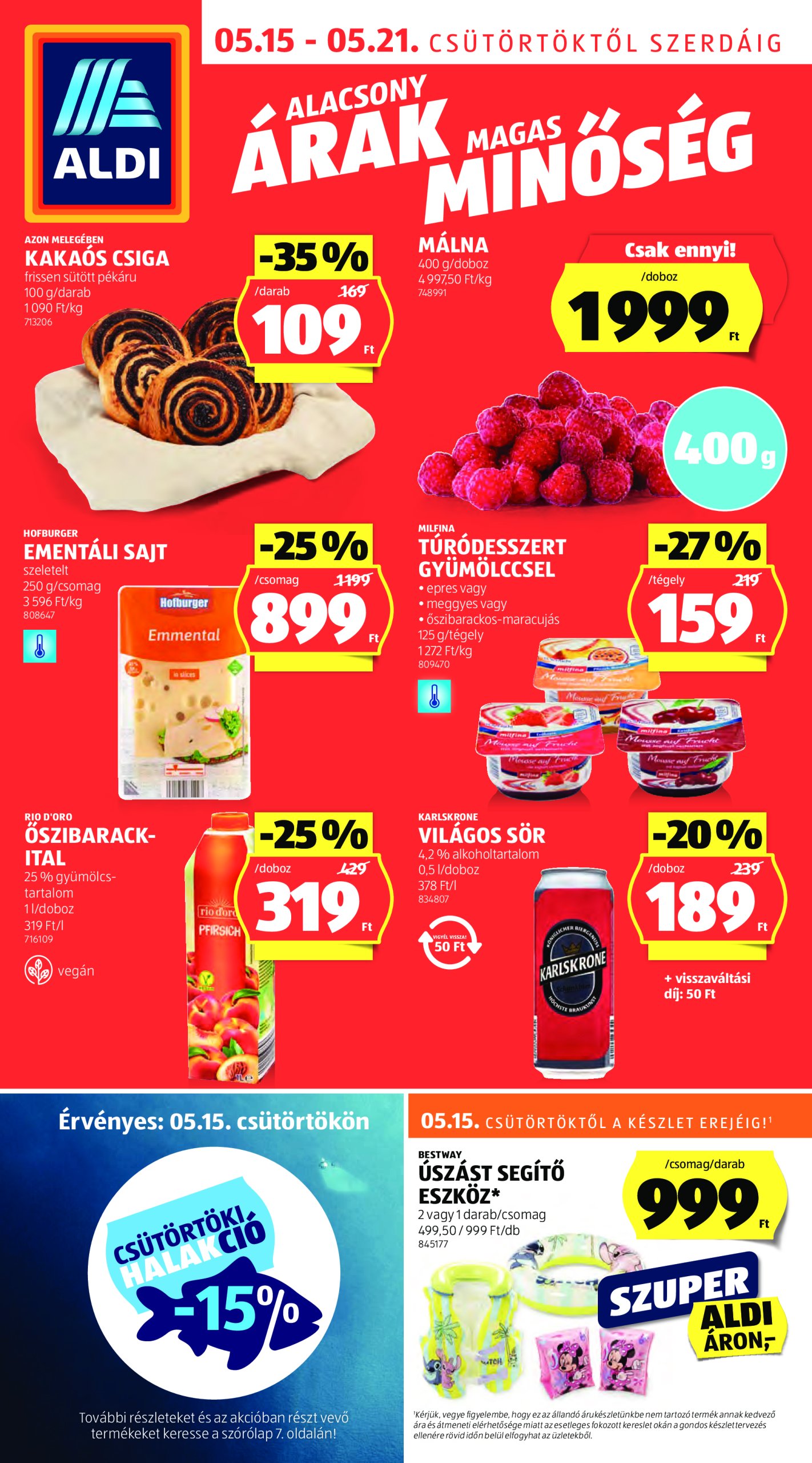aldi - Aldi akciós újság, érvényes 05.15. - 05.21.