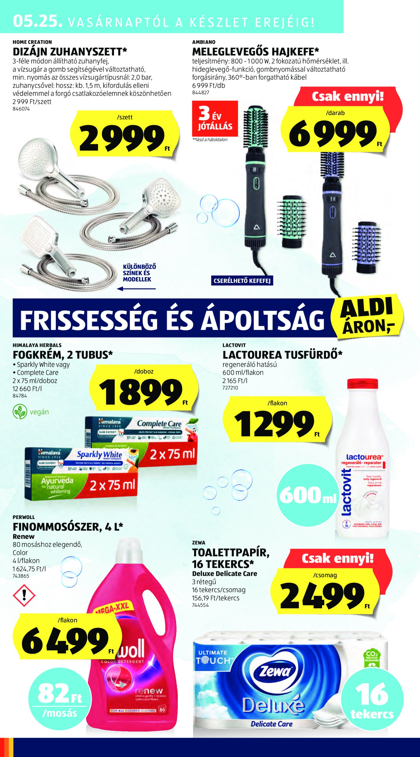 aldi - Aldi - Középső sor termékei akciós újság, érvényes 05.22. - 05.28. - page: 16