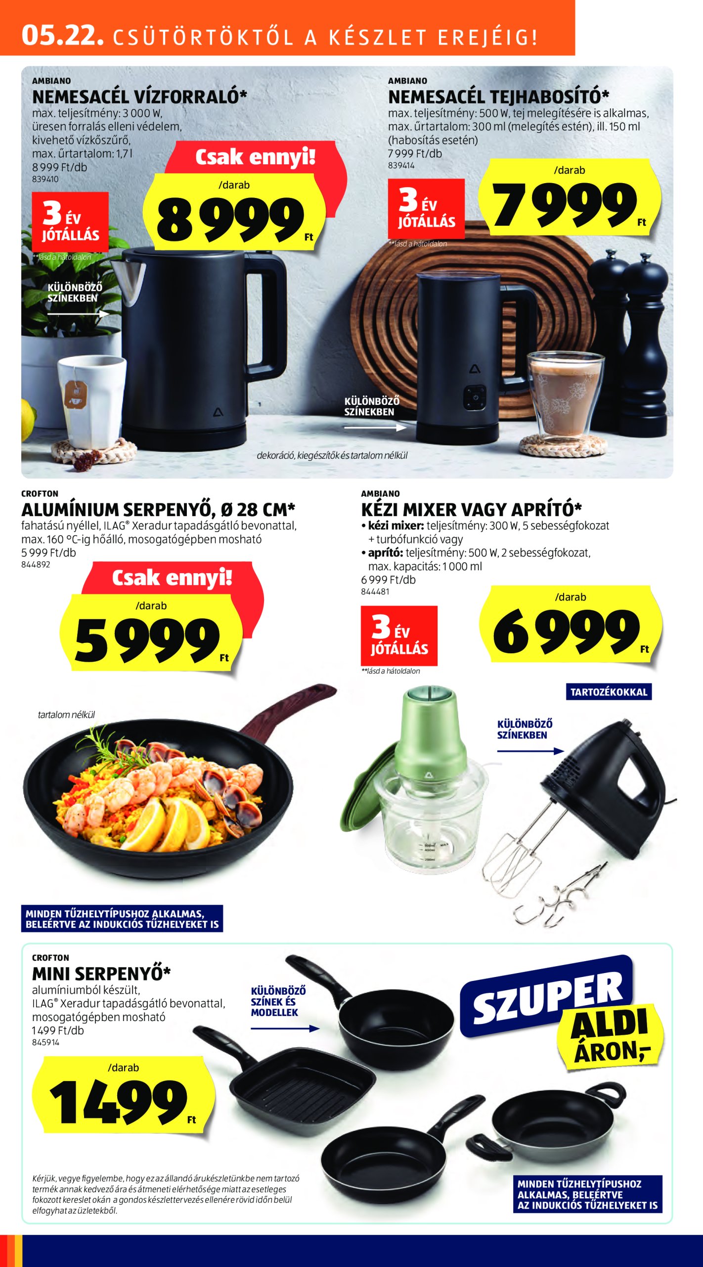 aldi - Aldi akciós újság, érvényes 05.22. - 05.28. - page: 22 aldi - Aldi akciós újság, érvényes 05.22. - 05.28. - page: 22