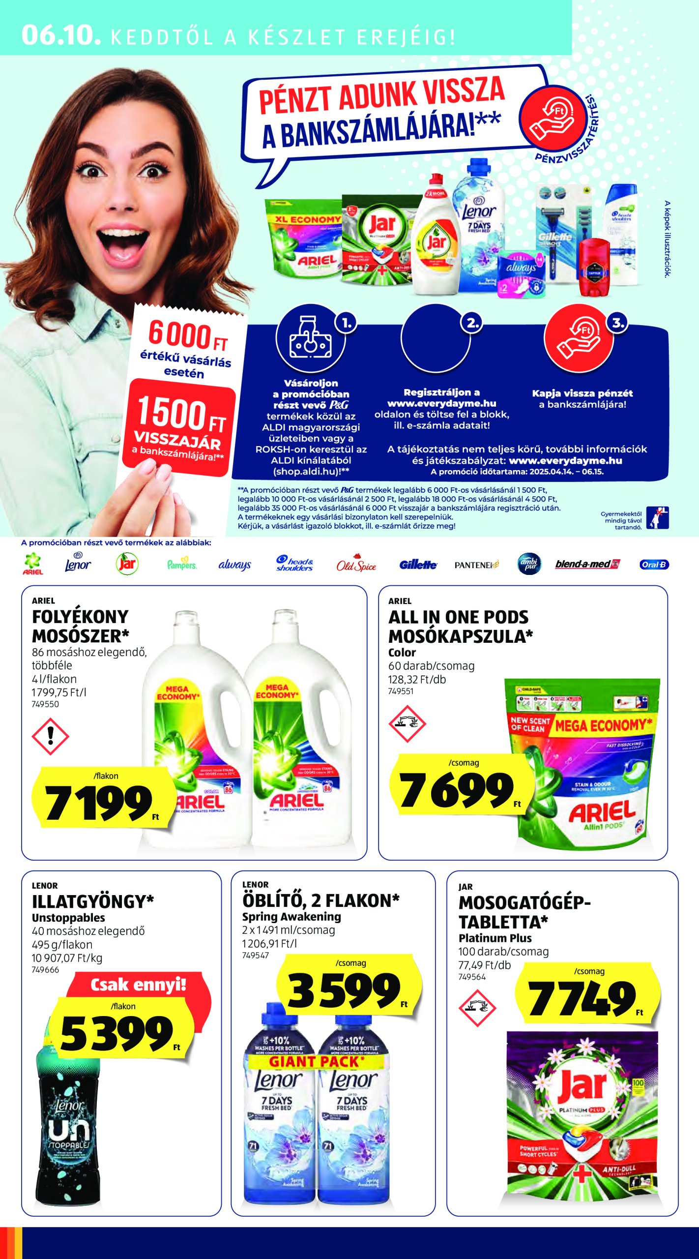 aldi - Aldi - Középső sor termékei akciós újság, érvényes 06.05. - 06.11. - page: 16