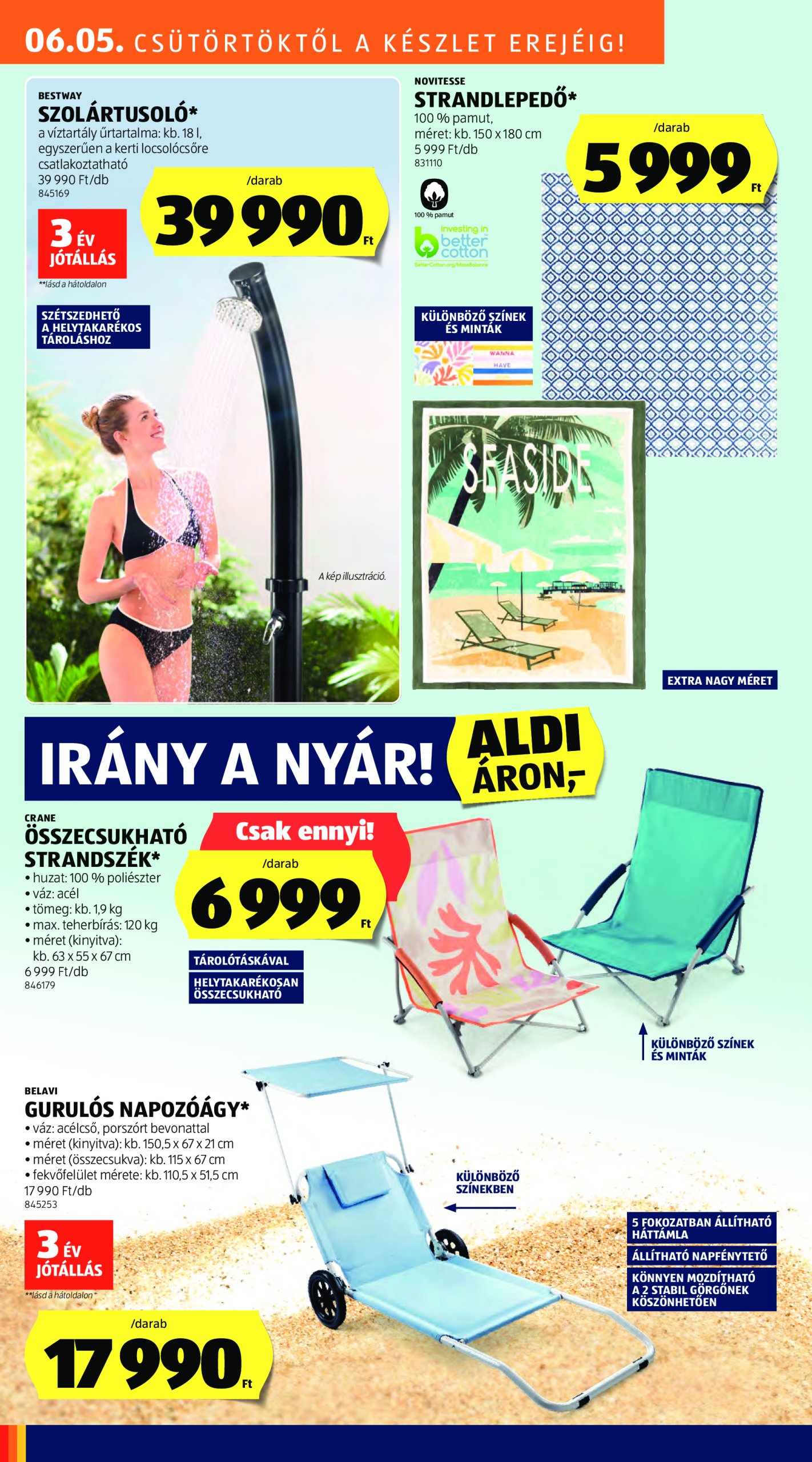 aldi - Aldi - Középső sor termékei akciós újság, érvényes 06.05. - 06.11. - page: 2