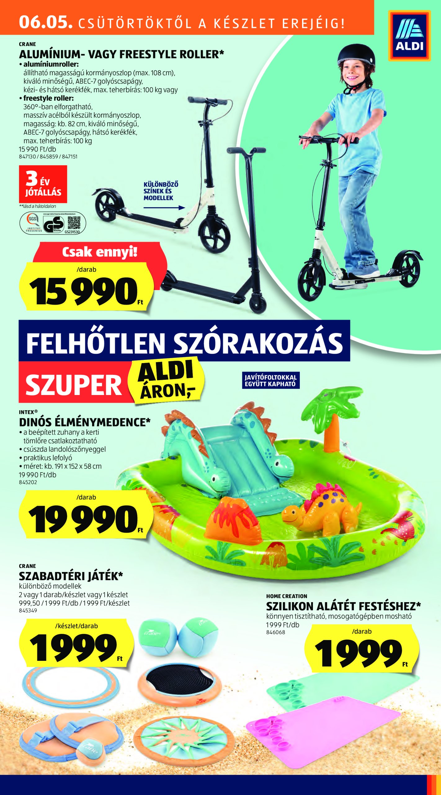 aldi - Aldi - Középső sor termékei akciós újság, érvényes 06.05. - 06.11. - page: 7