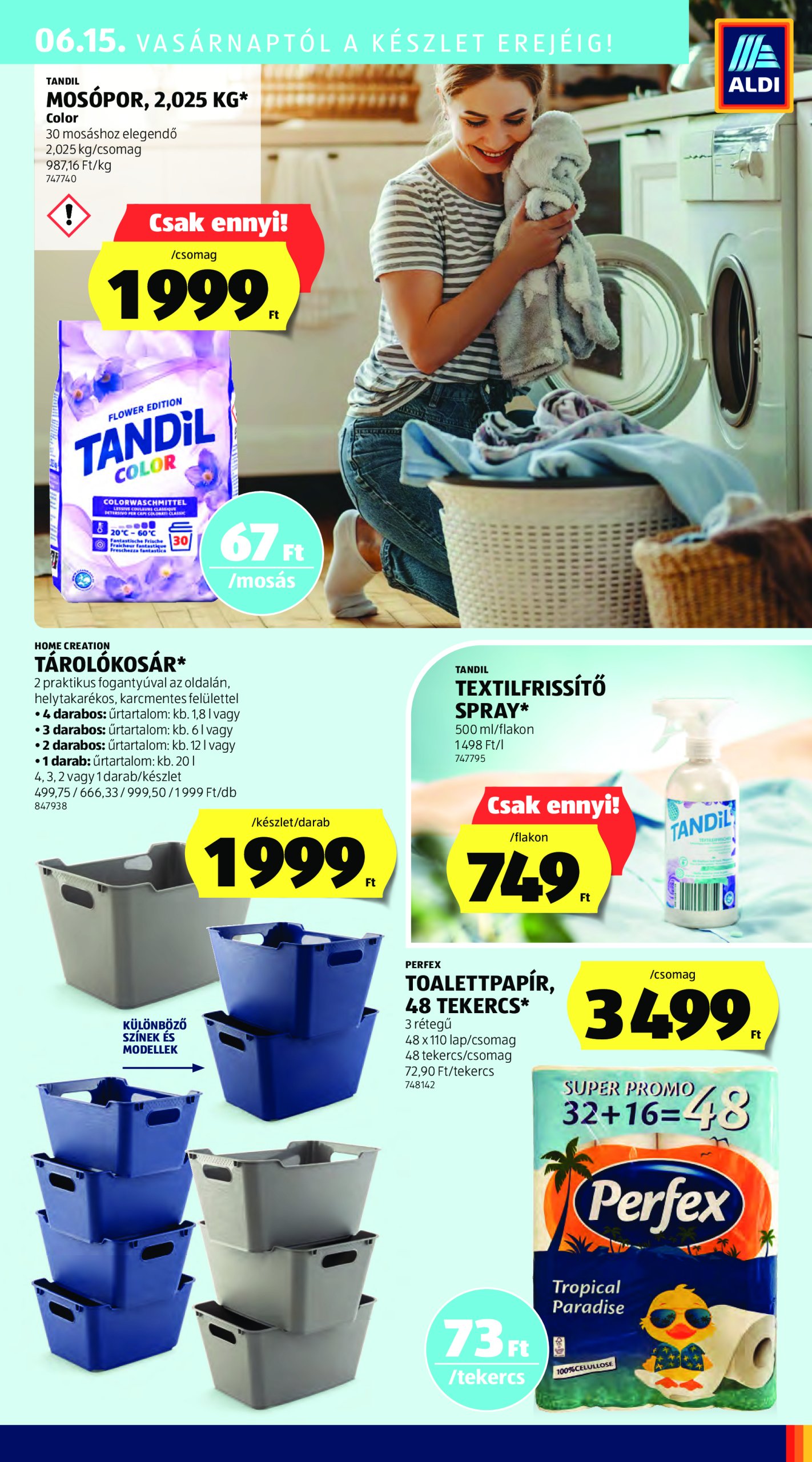 aldi - Aldi - Középső sor termékei akciós újság, érvényes 06.12. - 06.18. - page: 13