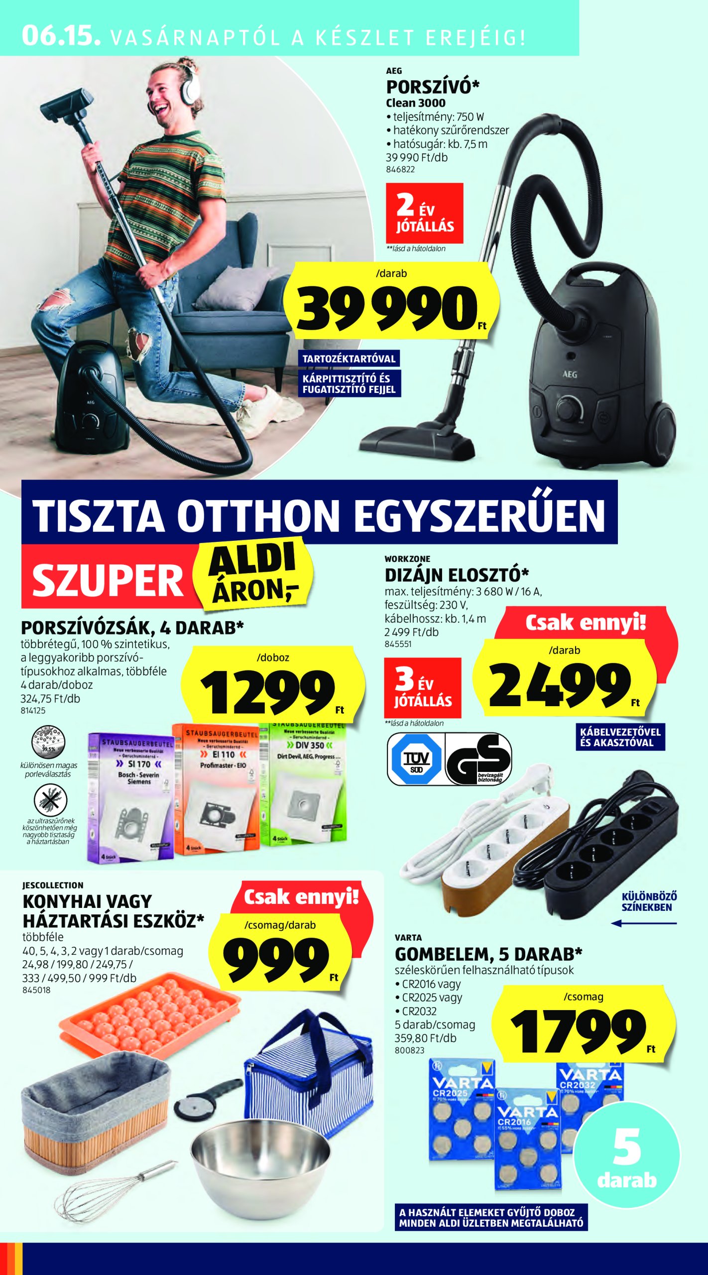 aldi - Aldi - Középső sor termékei akciós újság, érvényes 06.12. - 06.18. - page: 12