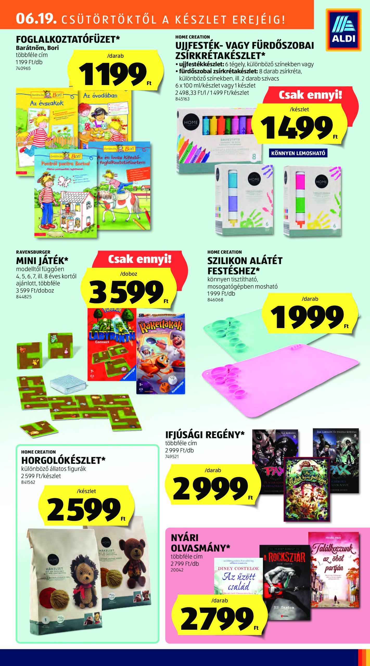 aldi - Aldi - Középső sor termékei akciós újság, érvényes 06.19. - 06.25. - page: 5