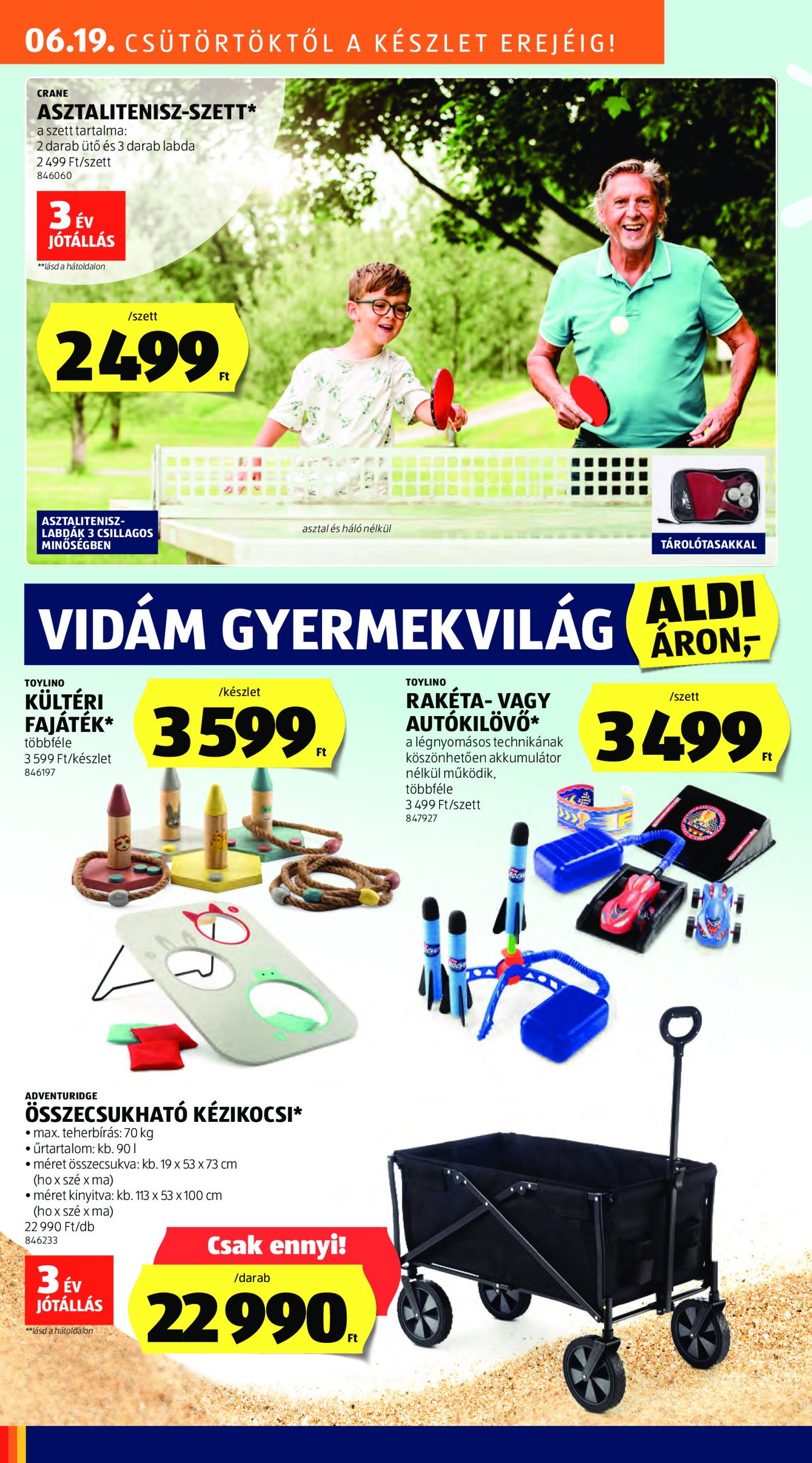 aldi - Aldi - Középső sor termékei akciós újság, érvényes 06.19. - 06.25. - page: 2