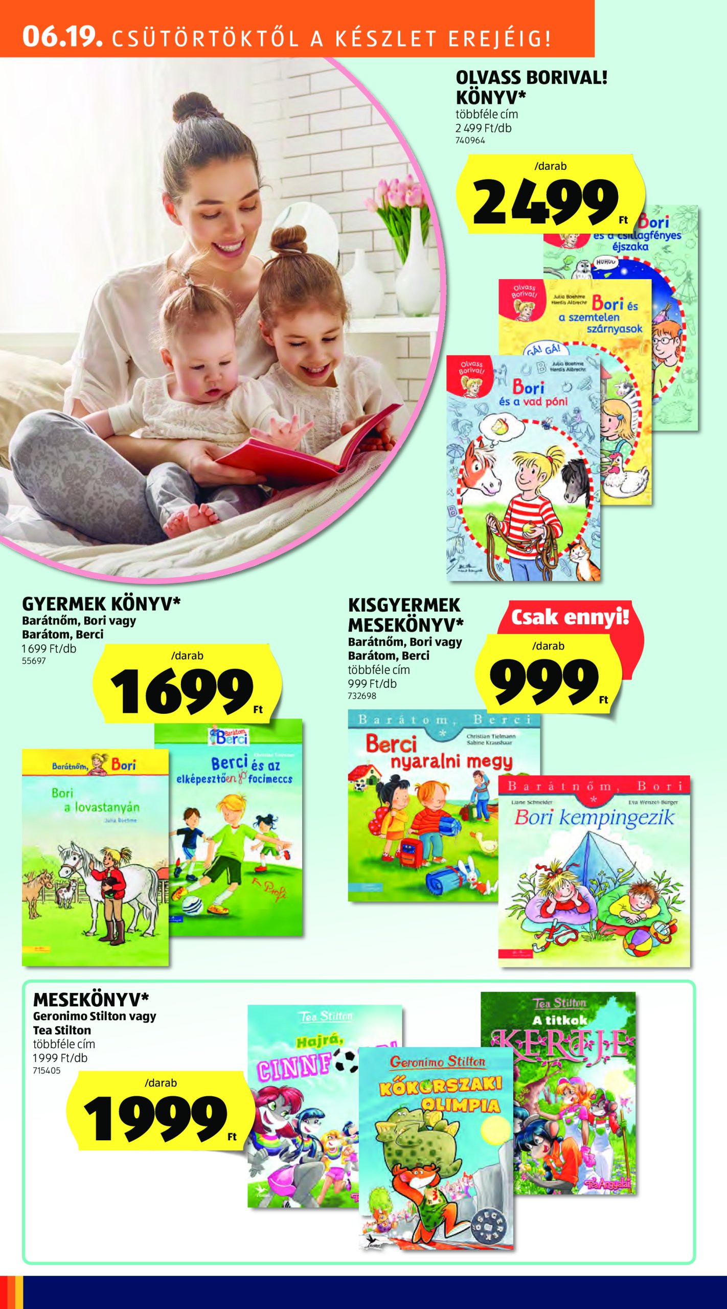 aldi - Aldi - Középső sor termékei akciós újság, érvényes 06.19. - 06.25. - page: 4