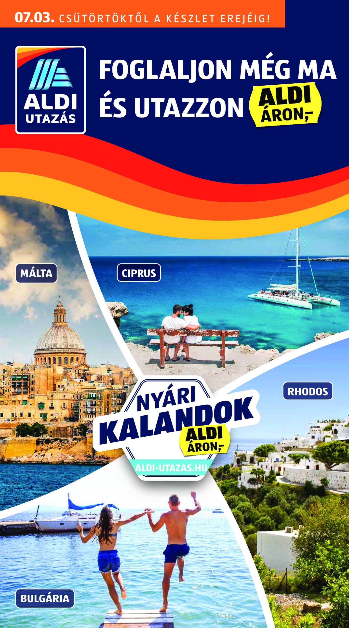 aldi - Aldi - Utazás katalógus akciós újság, érvényes 07.03. - 07.09.