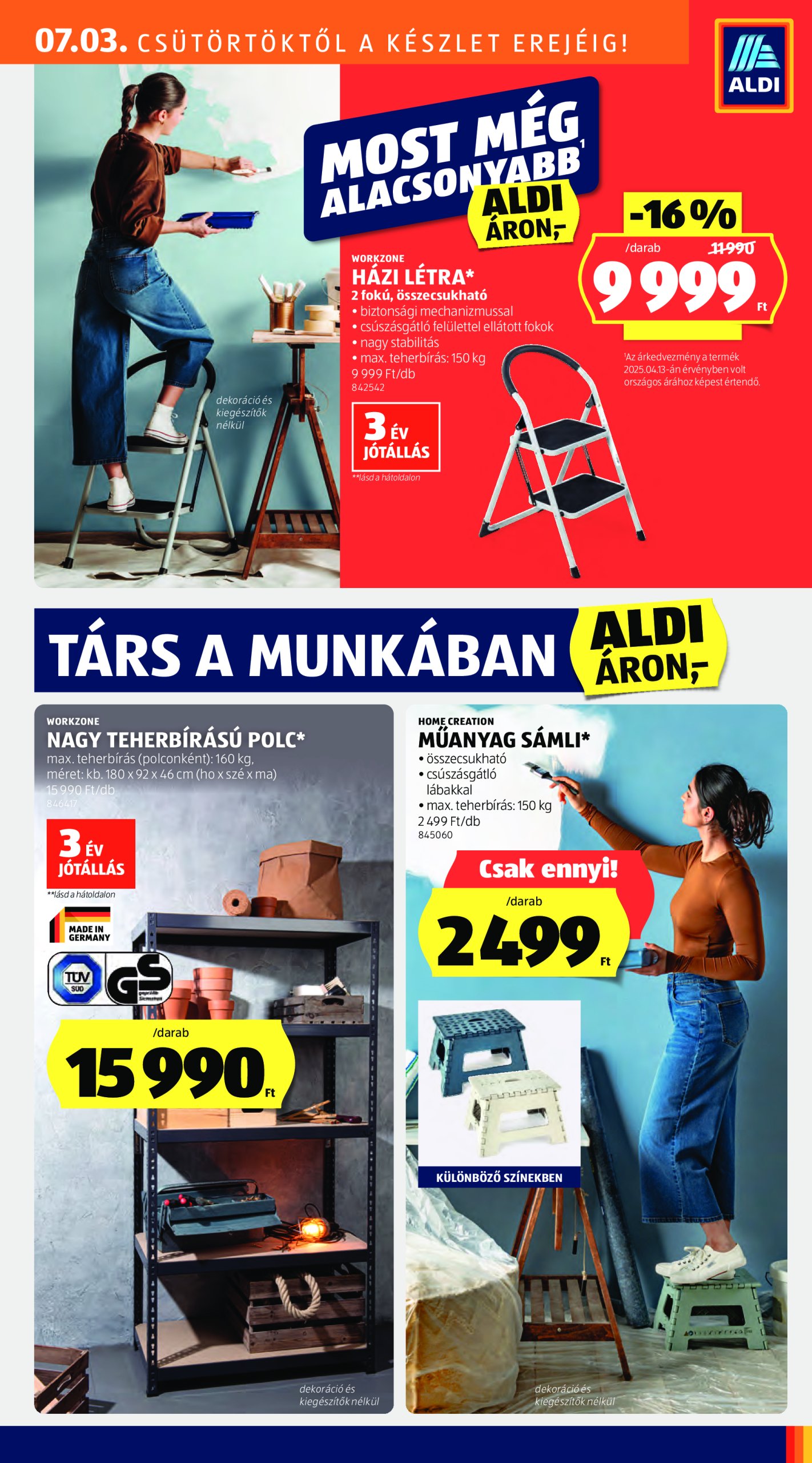 aldi - Aldi - Középső sor termékei akciós újság, érvényes 07.03. - 07.09. - page: 5