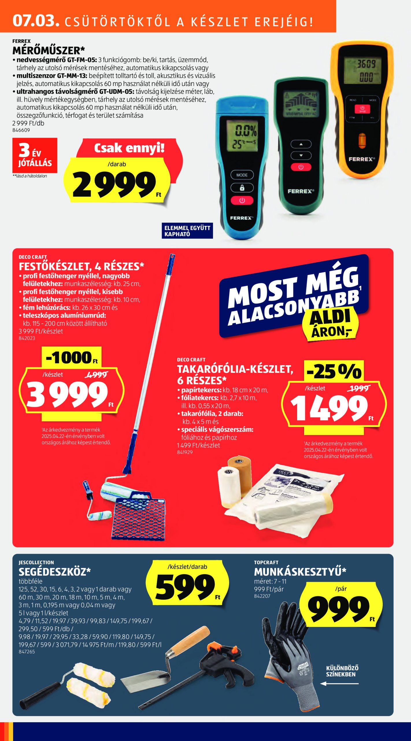 aldi - Aldi - Középső sor termékei akciós újság, érvényes 07.03. - 07.09. - page: 6
