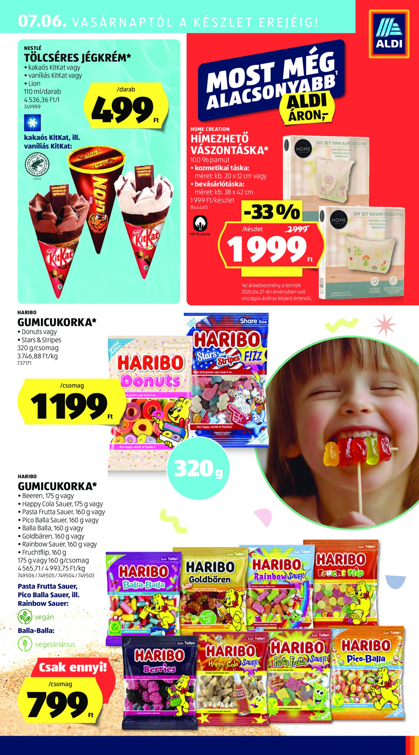 aldi - Aldi - Középső sor termékei akciós újság, érvényes 07.03. - 07.09. - page: 13