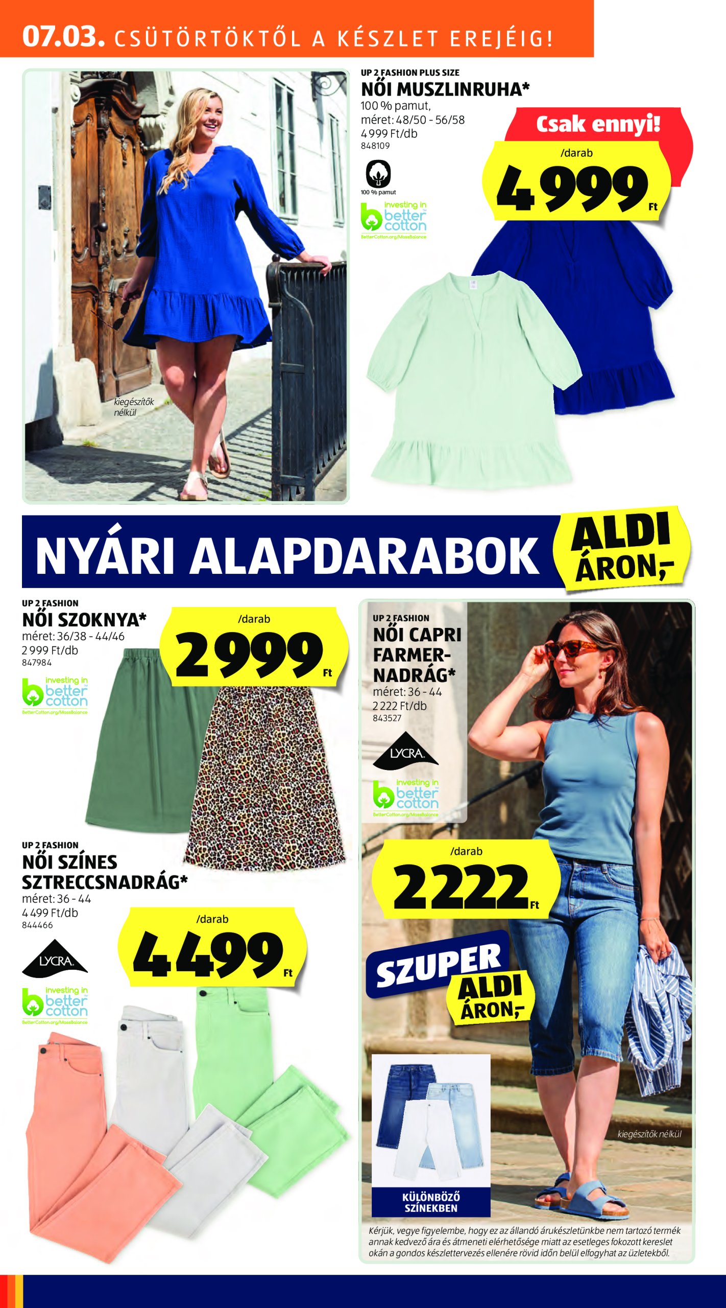 aldi - Aldi - Középső sor termékei akciós újság, érvényes 07.03. - 07.09. - page: 2