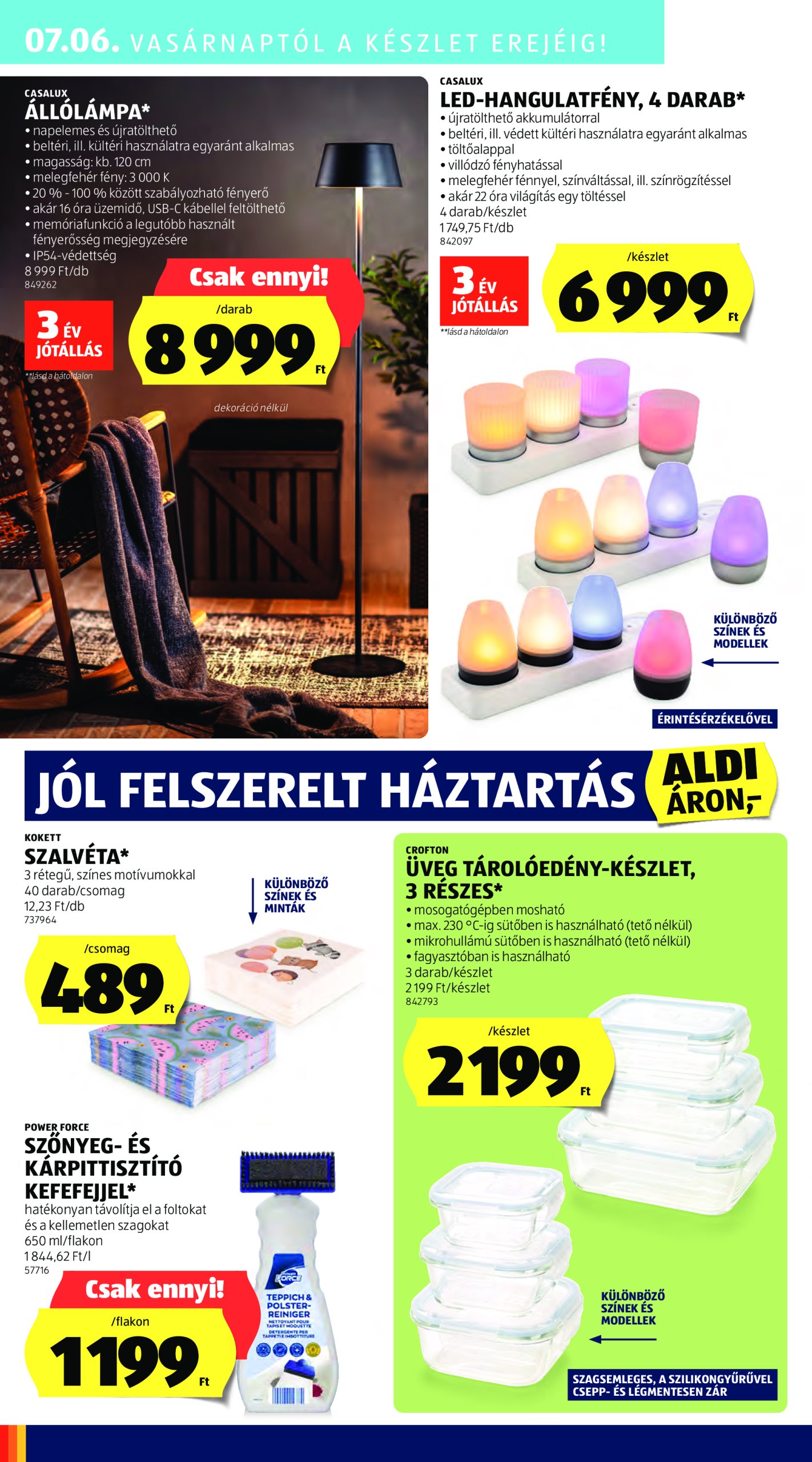 aldi - Aldi - Középső sor termékei akciós újság, érvényes 07.03. - 07.09. - page: 14
