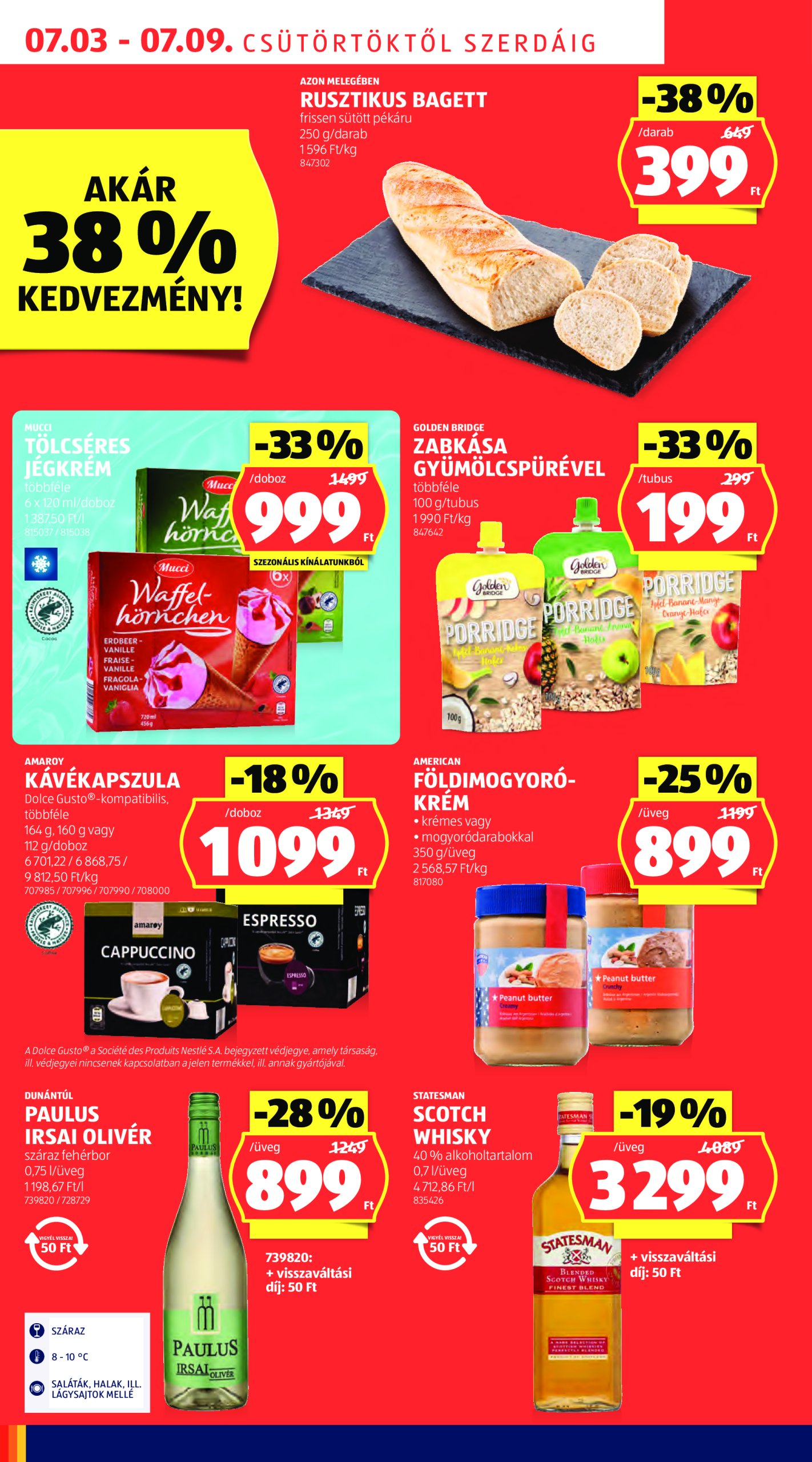 aldi - Aldi akciós újság, érvényes 07.03. - 07.09. - page: 6 aldi - Aldi akciós újság, érvényes 07.03. - 07.09. - page: 6