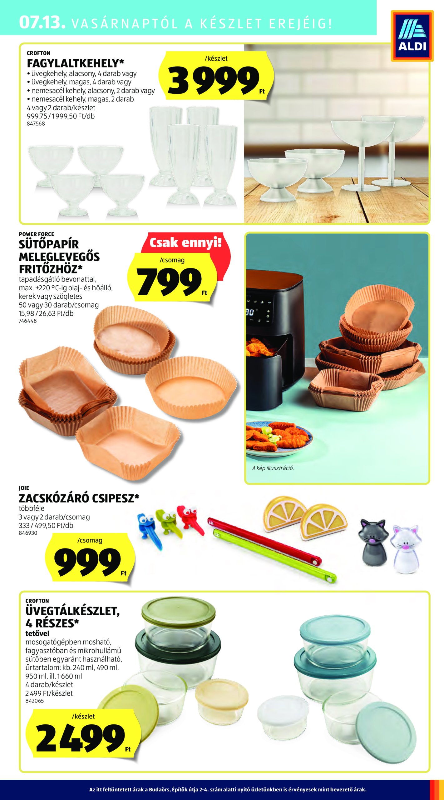 aldi - Aldi - Középső sor termékei akciós újság, érvényes 07.10. - 07.16. - page: 11