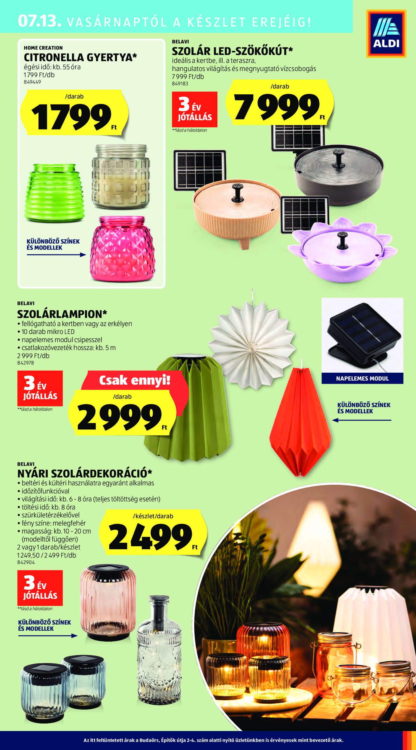 aldi - Aldi - Középső sor termékei akciós újság, érvényes 07.10. - 07.16. - page: 15