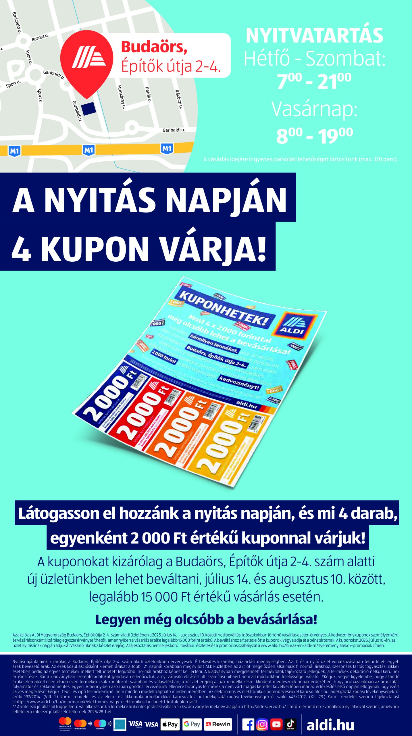 aldi - Aldi - Üzletnyitás: Budaörs, akciós újság, érvényes 07.10. - 07.12. - page: 16