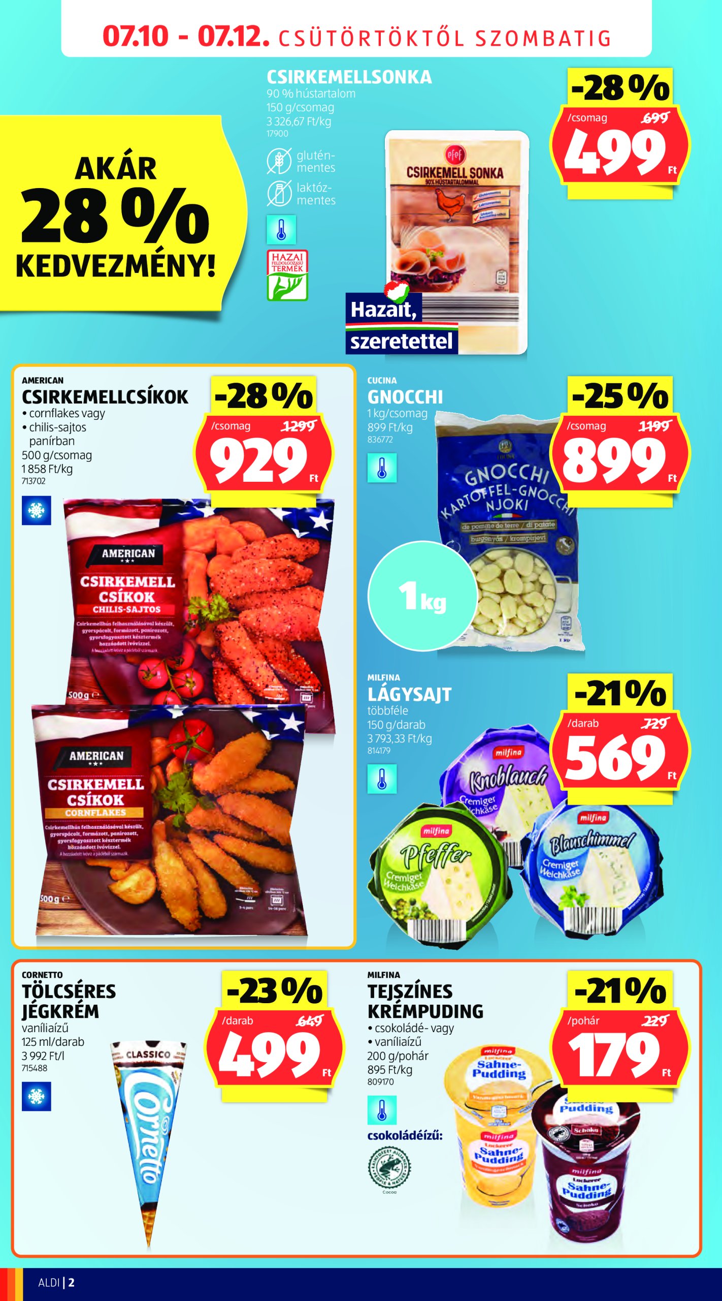aldi - Aldi - Üzletnyitás: Budaörs, akciós újság, érvényes 07.10. - 07.12. - page: 2