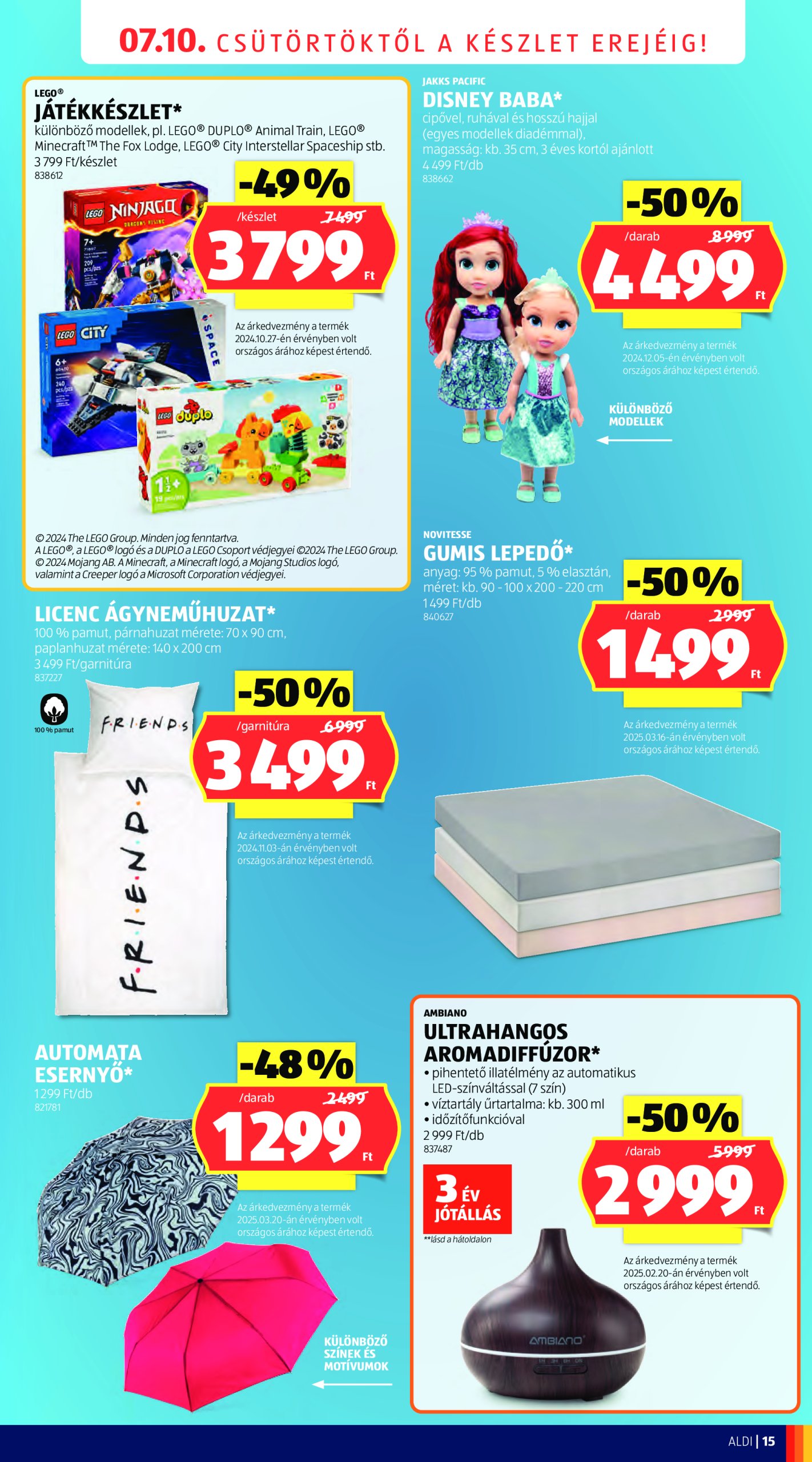 aldi - Aldi - Üzletnyitás: Budaörs, akciós újság, érvényes 07.10. - 07.12. - page: 15