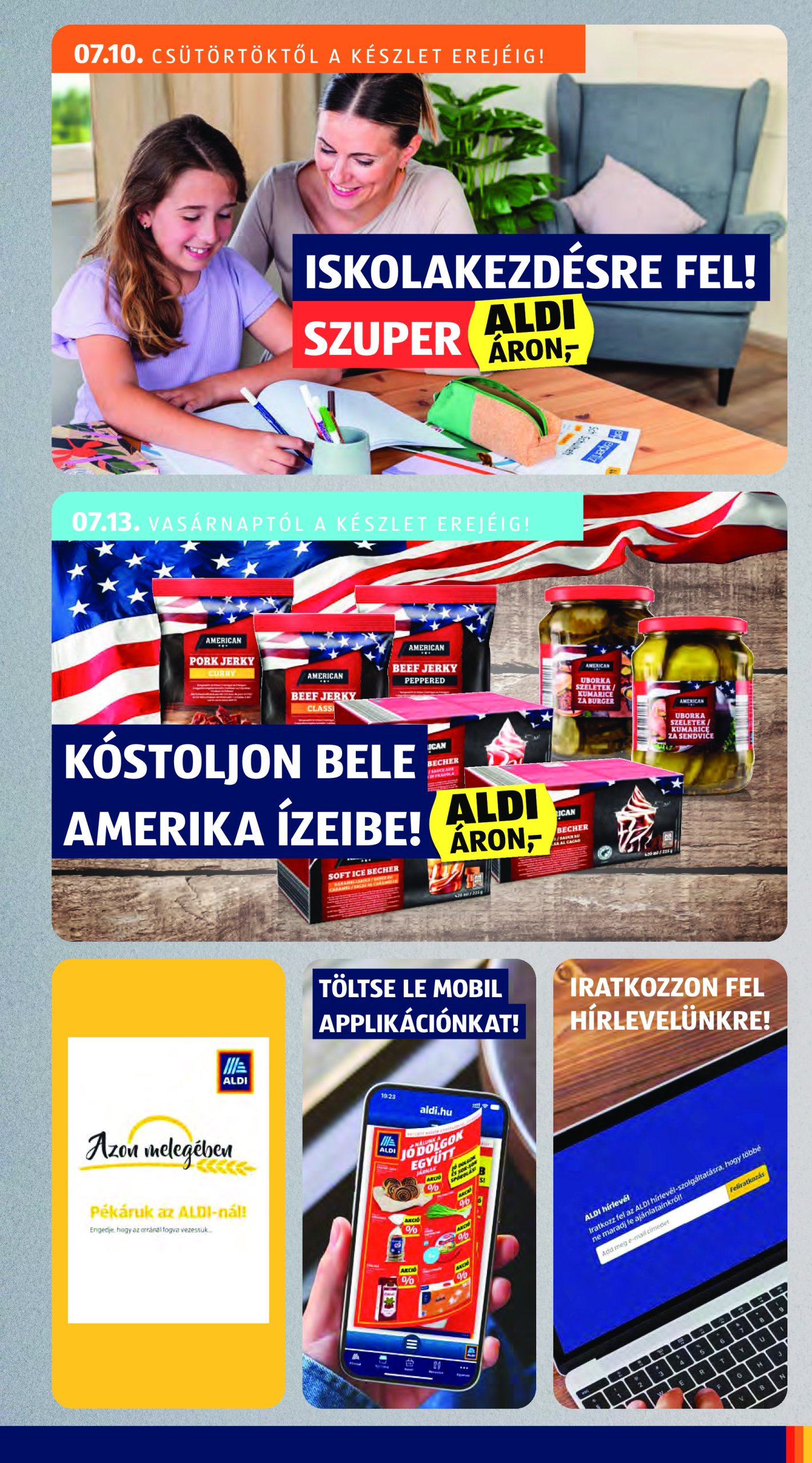 aldi - Aldi akciós újság, érvényes 07.10. - 07.16. - page: 3 aldi - Aldi akciós újság, érvényes 07.10. - 07.16. - page: 3