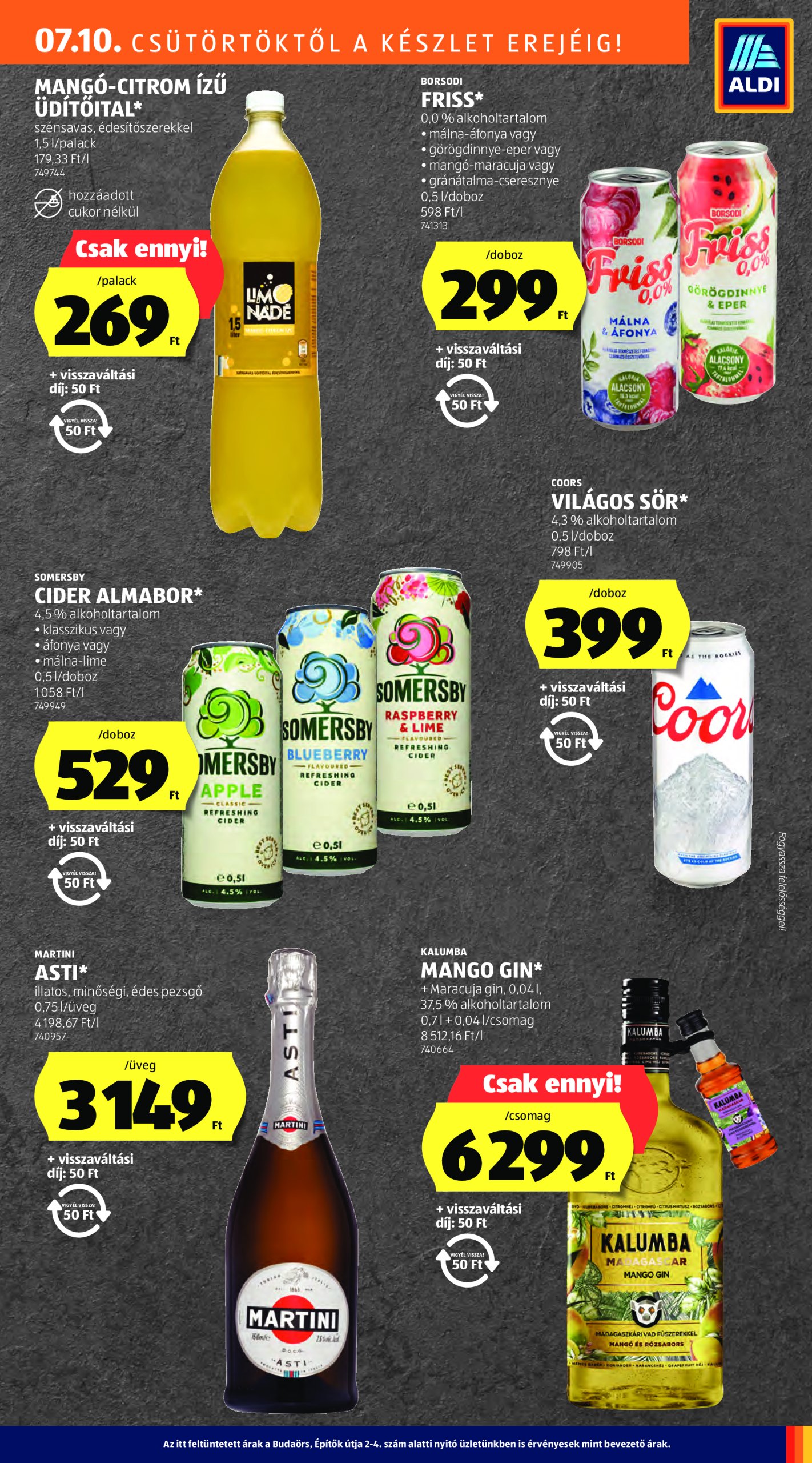 aldi - Aldi akciós újság, érvényes 07.10. - 07.16. - page: 19 aldi - Aldi akciós újság, érvényes 07.10. - 07.16. - page: 19