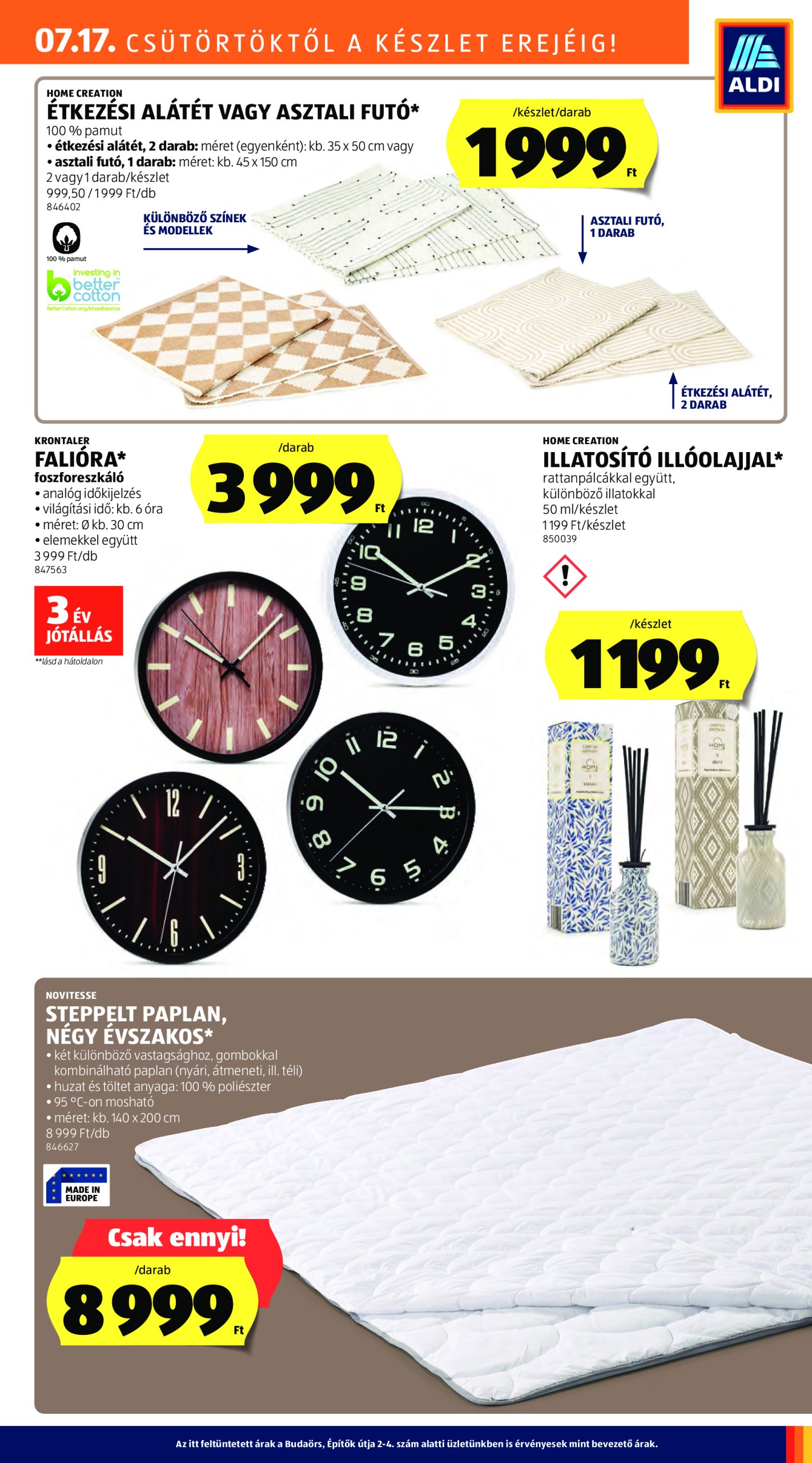 aldi - Aldi - Középső sor termékei akciós újság, érvényes 07.17. - 07.23. - page: 7