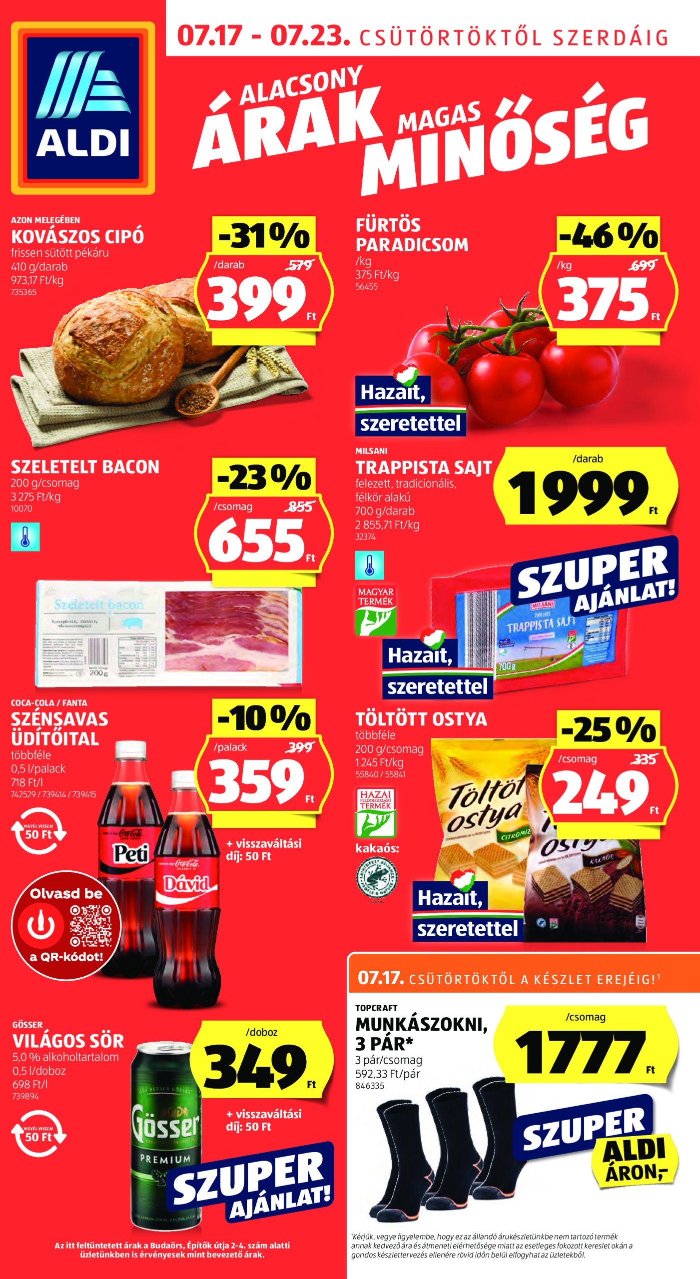 aldi - Aldi akciós újság, érvényes 07.17. - 07.23.