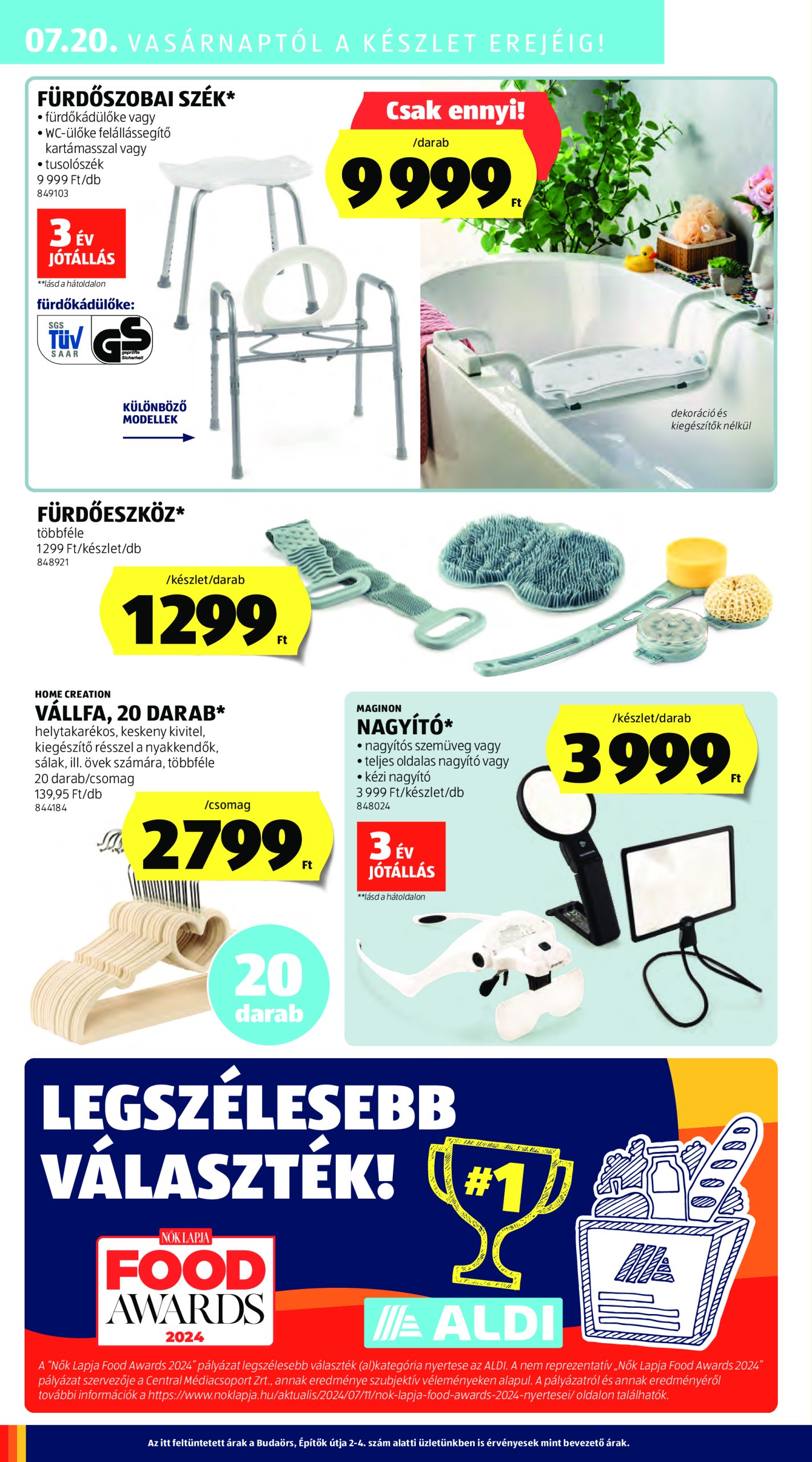 aldi - Aldi akciós újság, érvényes 07.17. - 07.23. - page: 50 aldi - Aldi akciós újság, érvényes 07.17. - 07.23. - page: 50