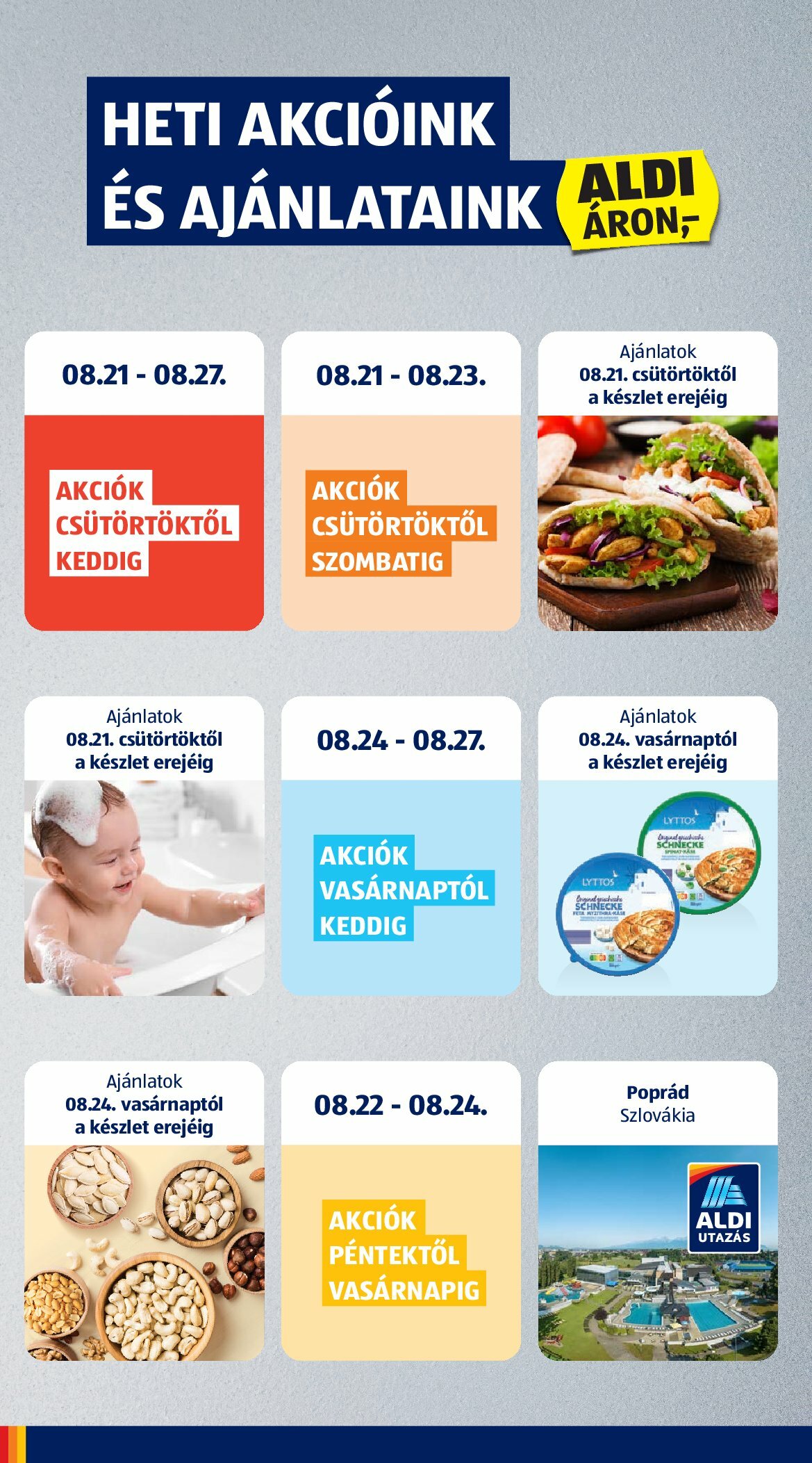 aldi - Aldi akciós újság, érvényes 08.21. - 08.27. - page: 2 aldi - Aldi akciós újság, érvényes 08.21. - 08.27. - page: 2