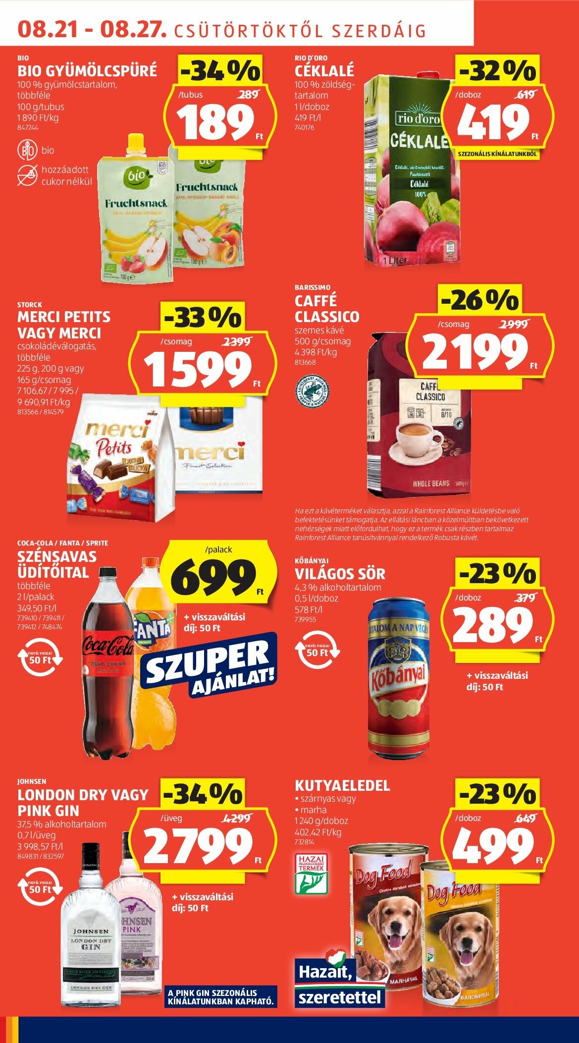 aldi - Aldi akciós újság, érvényes 08.21. - 08.27. - page: 8 aldi - Aldi akciós újság, érvényes 08.21. - 08.27. - page: 8