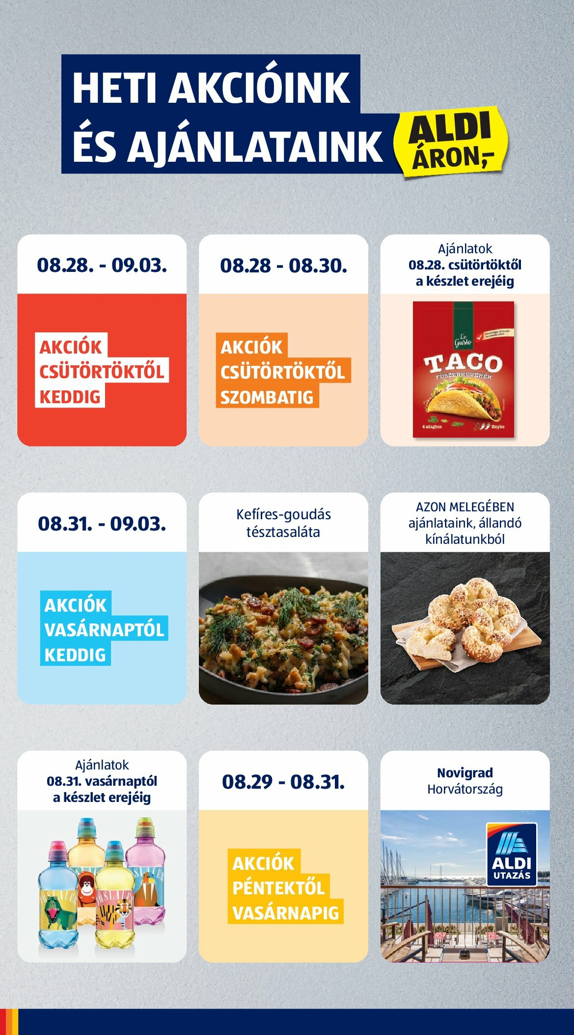 aldi - Aldi akciós újság, érvényes 08.28. - 09.03. - page: 2 aldi - Aldi akciós újság, érvényes 08.28. - 09.03. - page: 2