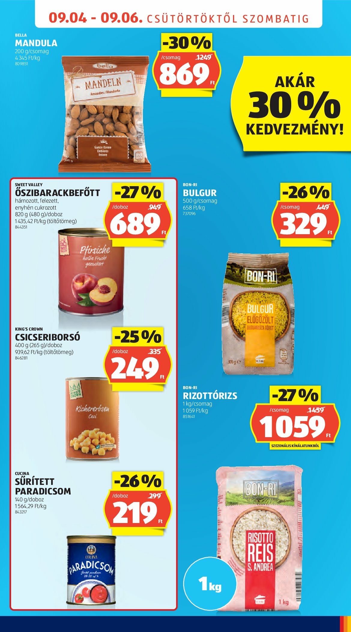 aldi - Aldi - Üzletnyitás: Eger, akciós újság, érvényes 09.04. - 09.06. - page: 3