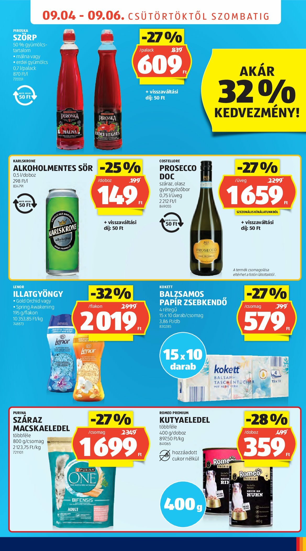 aldi - Aldi - Üzletnyitás: Eger, akciós újság, érvényes 09.04. - 09.06. - page: 5