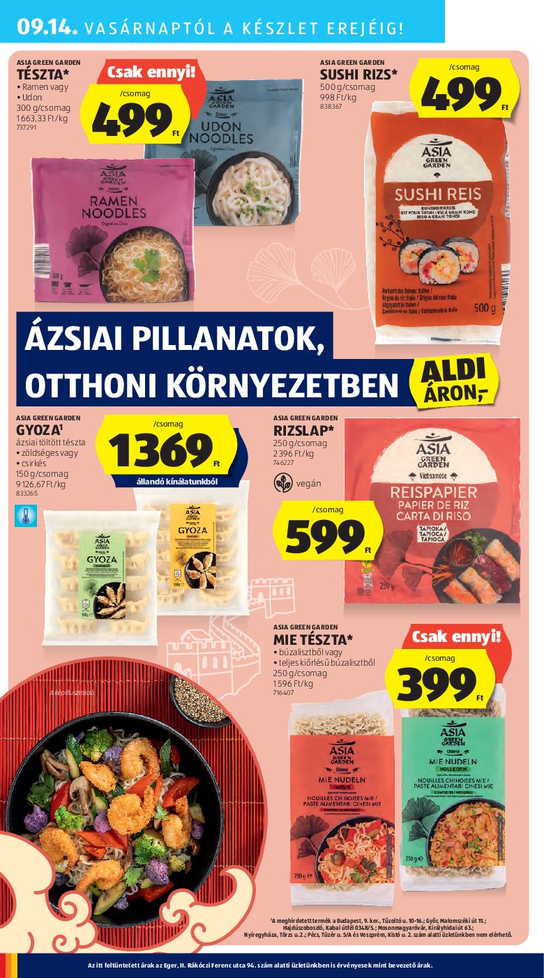 aldi - Aldi akciós újság, érvényes 09.11. - 09.17. - page: 32 aldi - Aldi akciós újság, érvényes 09.11. - 09.17. - page: 32