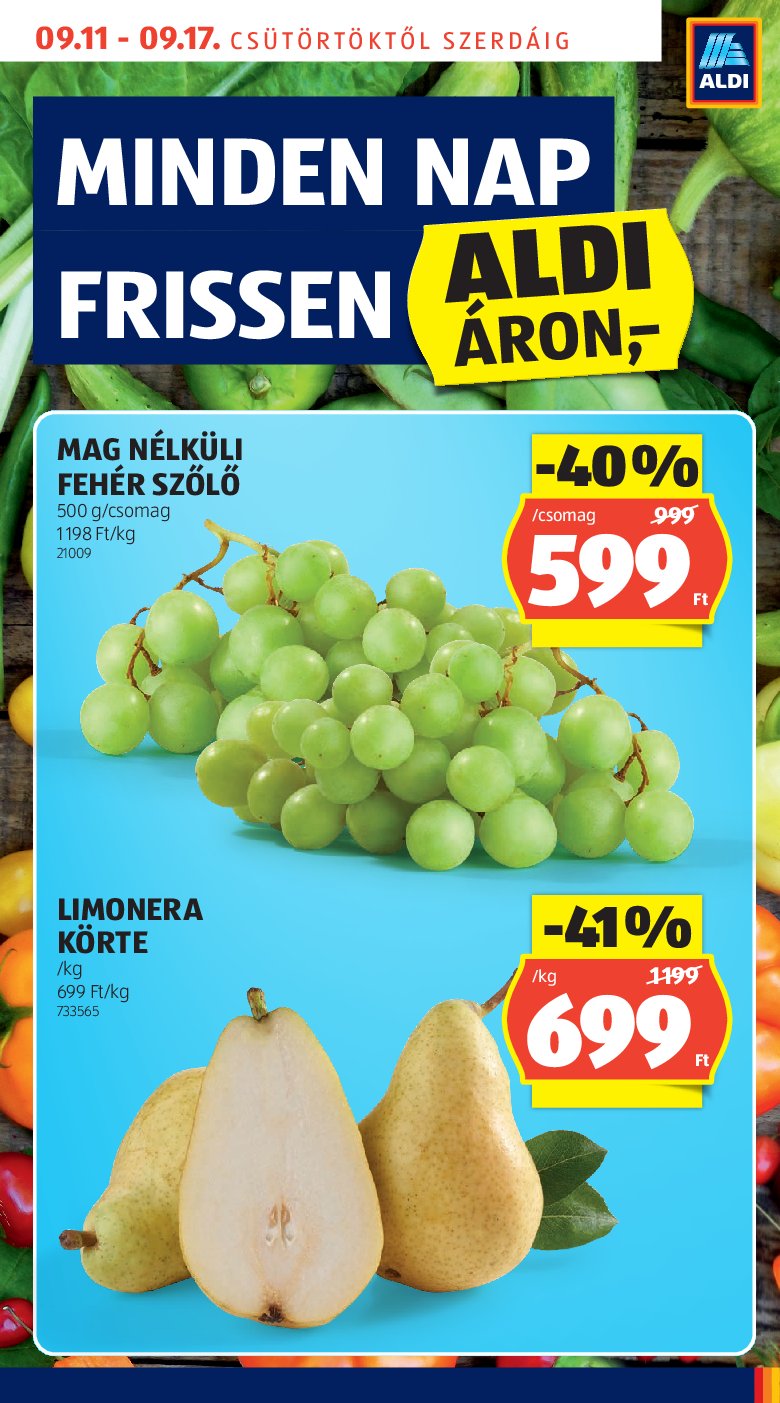 aldi - Aldi akciós újság, érvényes 09.11. - 09.17. - page: 9 aldi - Aldi akciós újság, érvényes 09.11. - 09.17. - page: 9