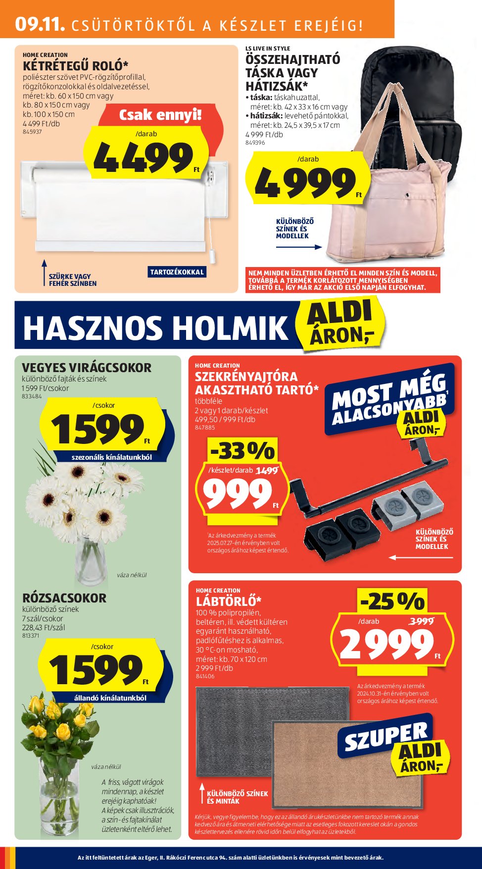 aldi - Aldi - Középső sor termékei akciós újság, érvényes 09.11. - 09.17. - page: 2