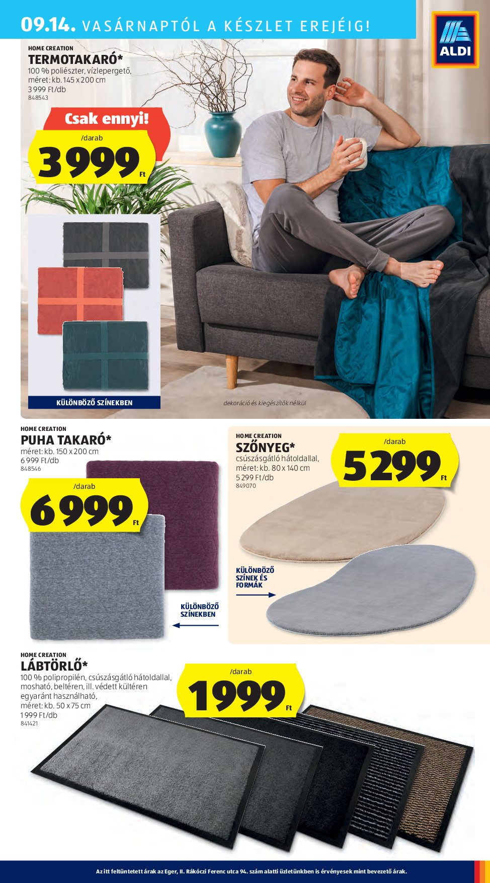 aldi - Aldi - Középső sor termékei akciós újság, érvényes 09.11. - 09.17. - page: 9