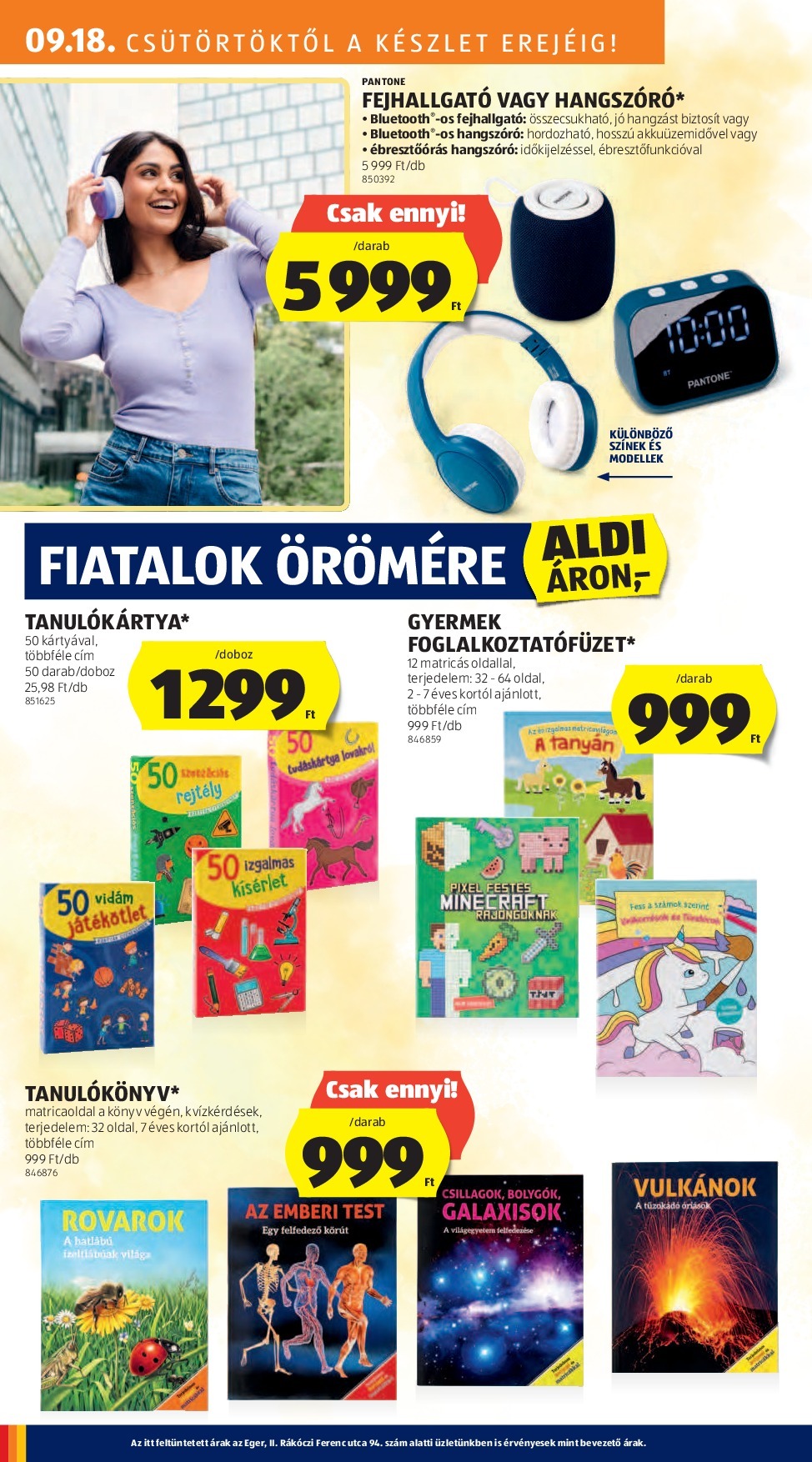 aldi - Aldi - Középső sor termékei akciós újság, érvényes 09.18. - 09.24. - page: 4