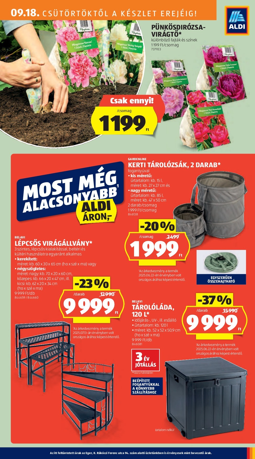 aldi - Aldi - Középső sor termékei akciós újság, érvényes 09.18. - 09.24. - page: 9