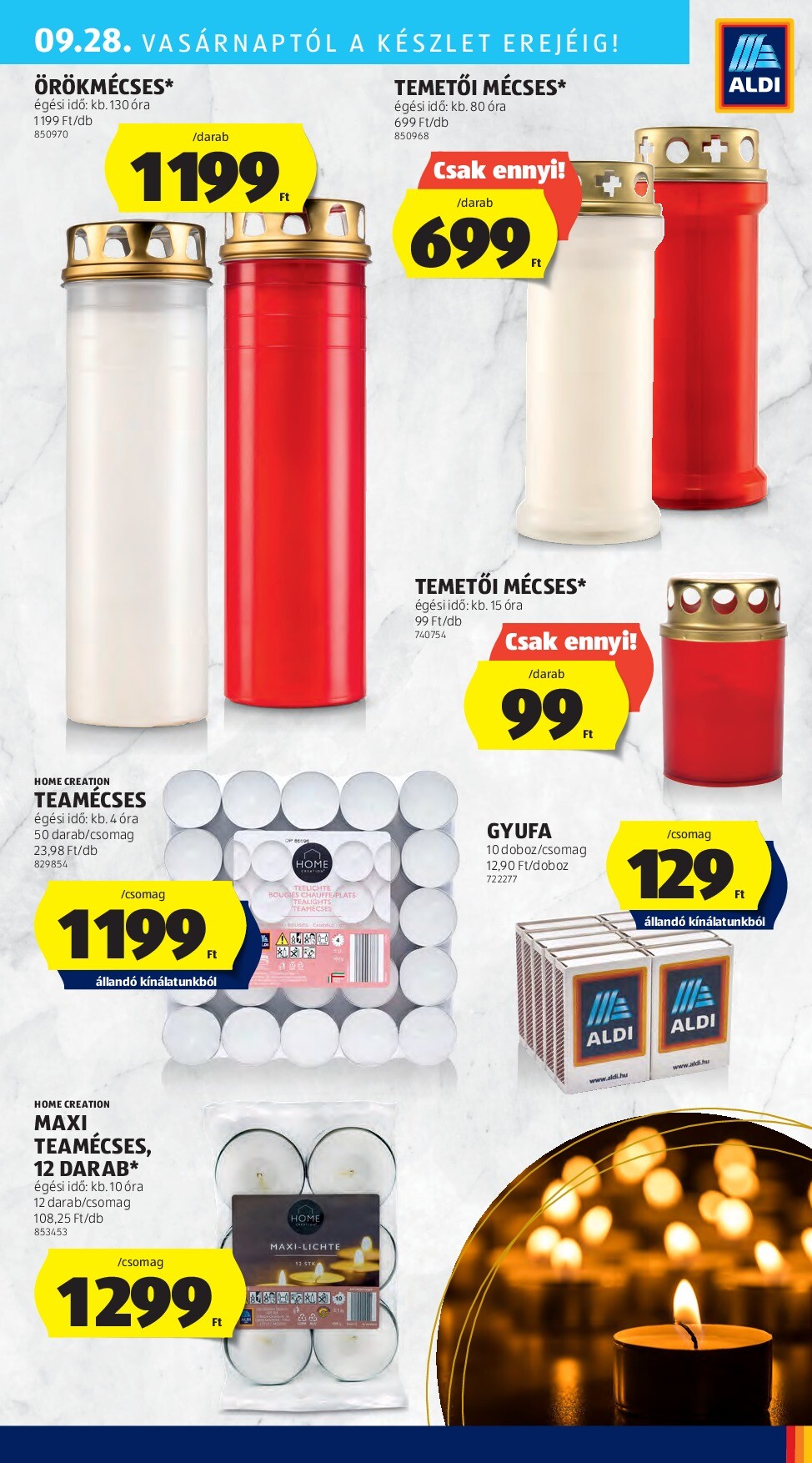 aldi - Aldi - Középső sor termékei akciós újság, érvényes 09.25. - 10.01. - page: 11