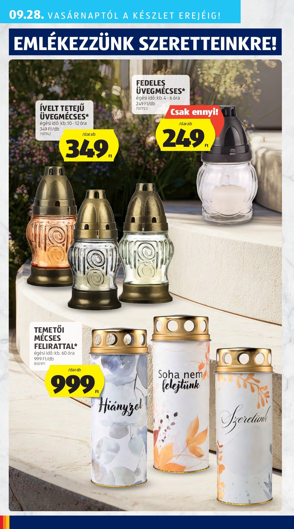 aldi - Aldi - Középső sor termékei akciós újság, érvényes 09.25. - 10.01. - page: 10