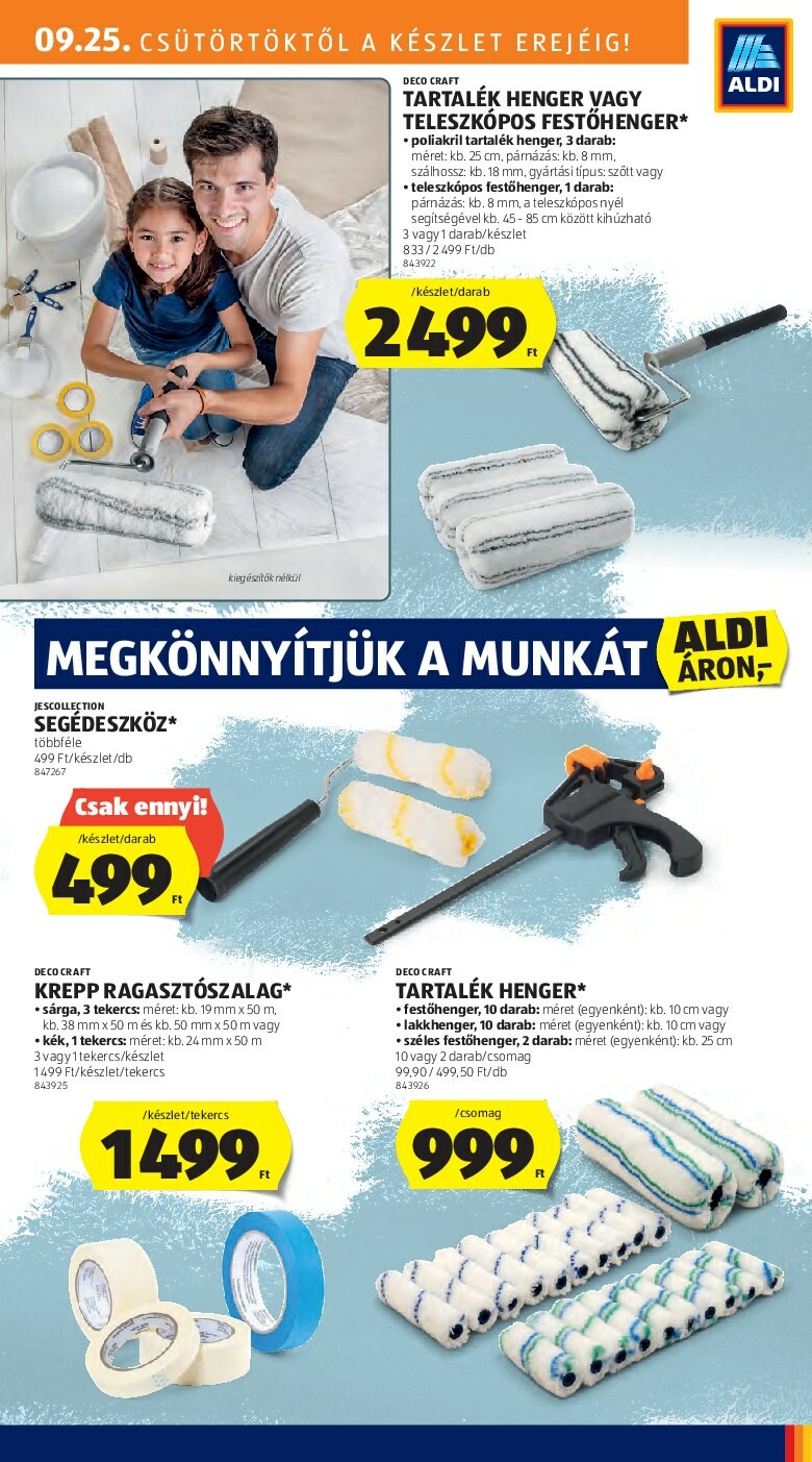 aldi - Aldi akciós újság, érvényes 09.25. - 10.01. - page: 23