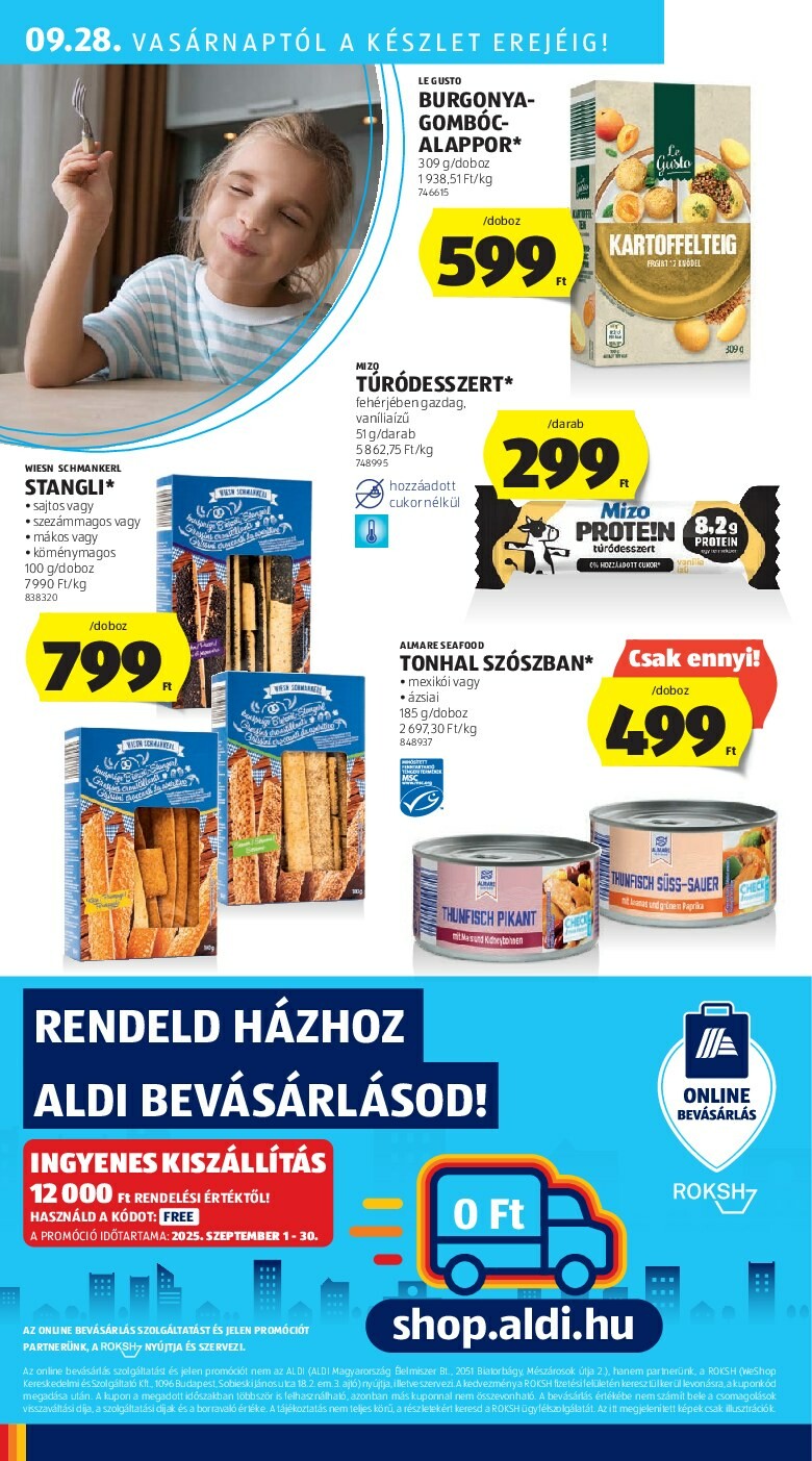 aldi - Aldi akciós újság, érvényes 09.25. - 10.01. - page: 30