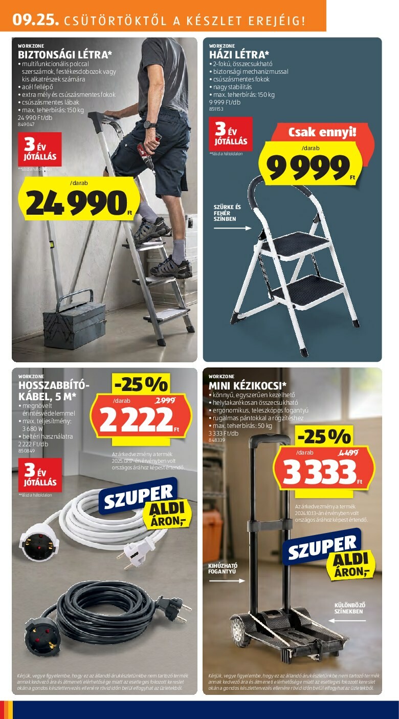 aldi - Aldi akciós újság, érvényes 09.25. - 10.01. - page: 24