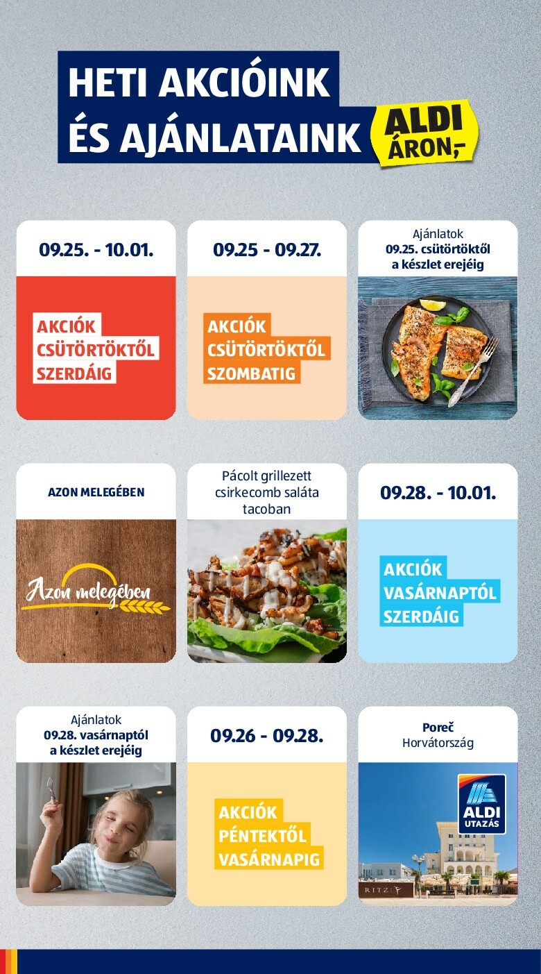 aldi - Aldi akciós újság, érvényes 09.25. - 10.01. - page: 2