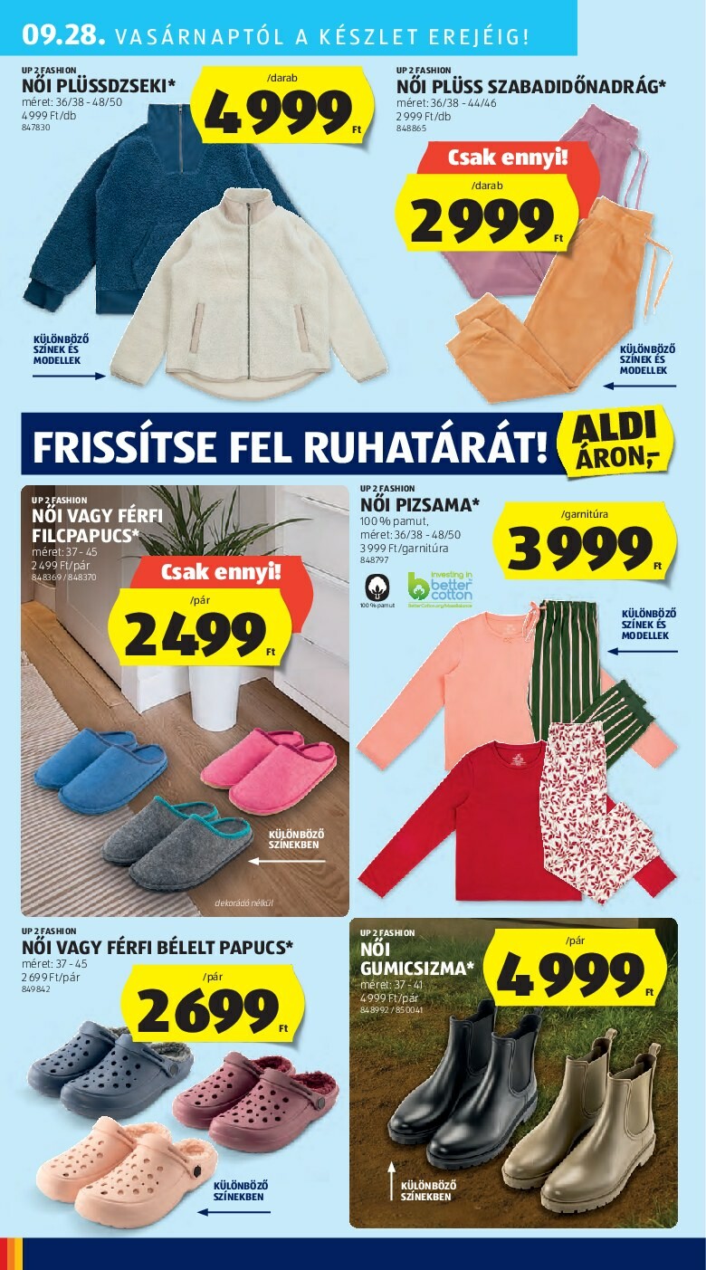 aldi - Aldi akciós újság, érvényes 09.25. - 10.01. - page: 40
