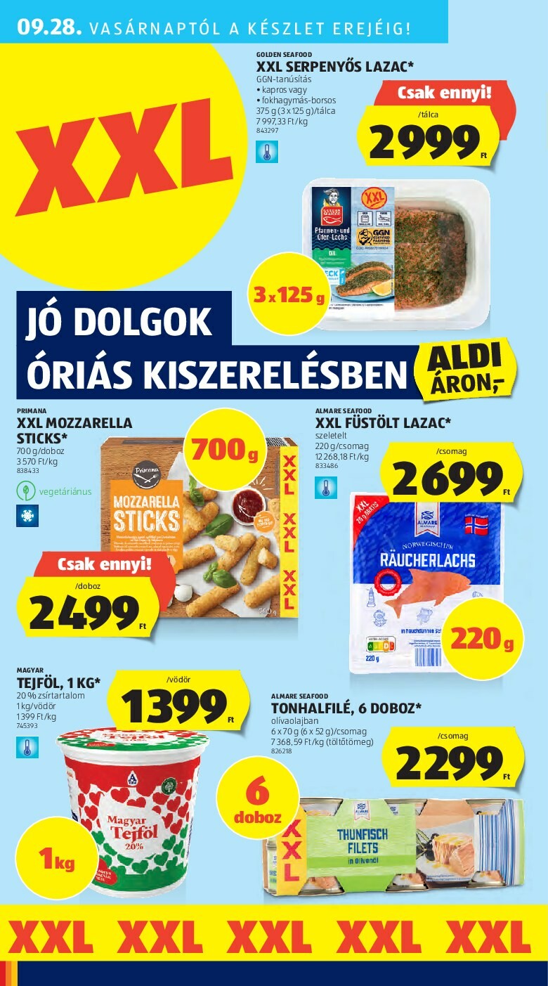 aldi - Aldi akciós újság, érvényes 09.25. - 10.01. - page: 32