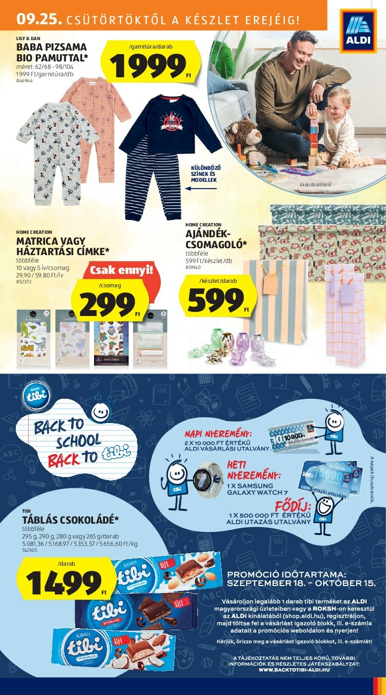 aldi - Aldi akciós újság, érvényes 09.25. - 10.01. - page: 21